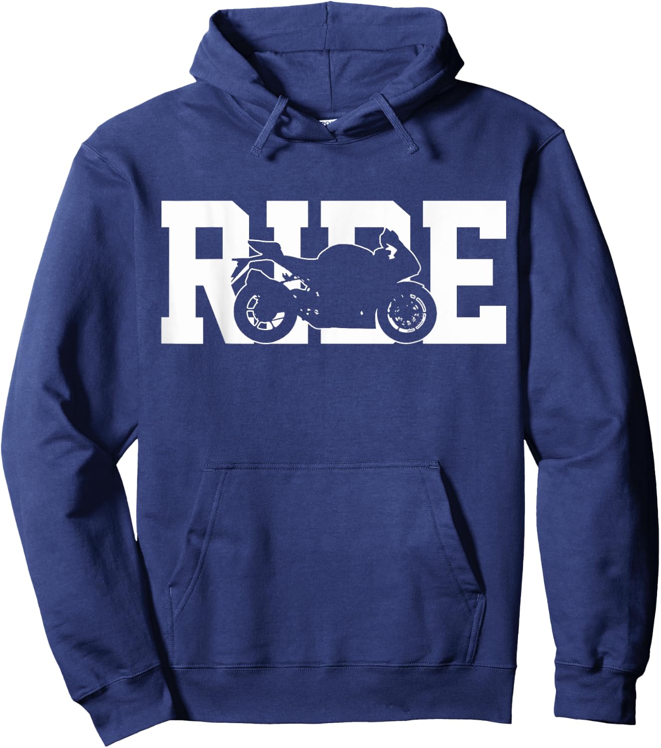 Motorcycle Racing Biker Racer Gift Hoodie - Hoodie | Navy