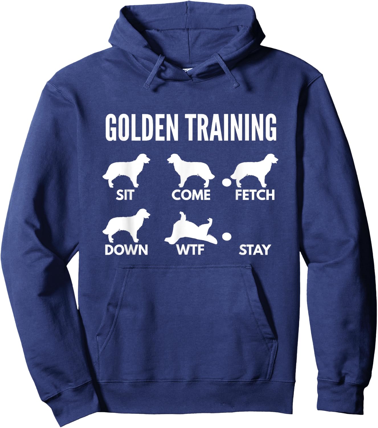 Golden Training for Golden Retriever Owners Hoodie - Hoodie | Navy