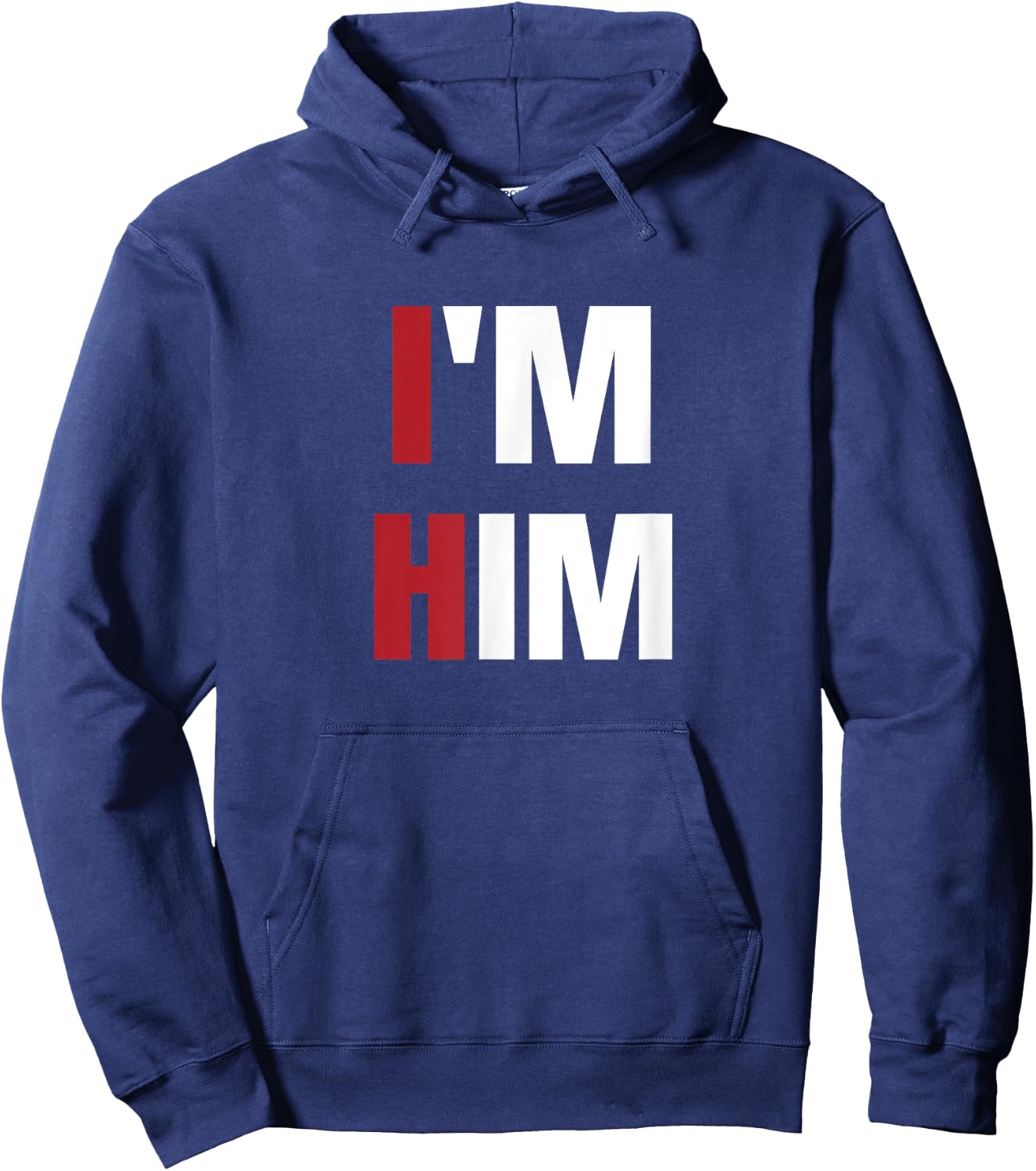 I'm Him - Prayed for a man like him Christian Hoodie - Hoodie | Navy