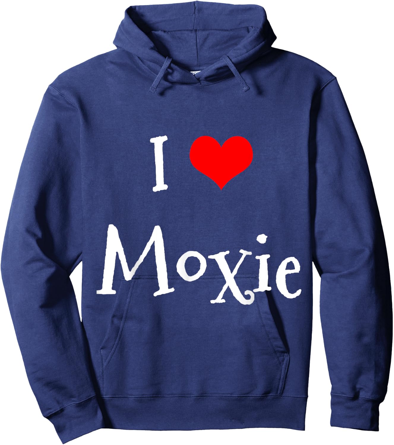 Inked Creation I Love MOXIE Funny Gift Matching Couple Hoodie - Hoodie | Navy