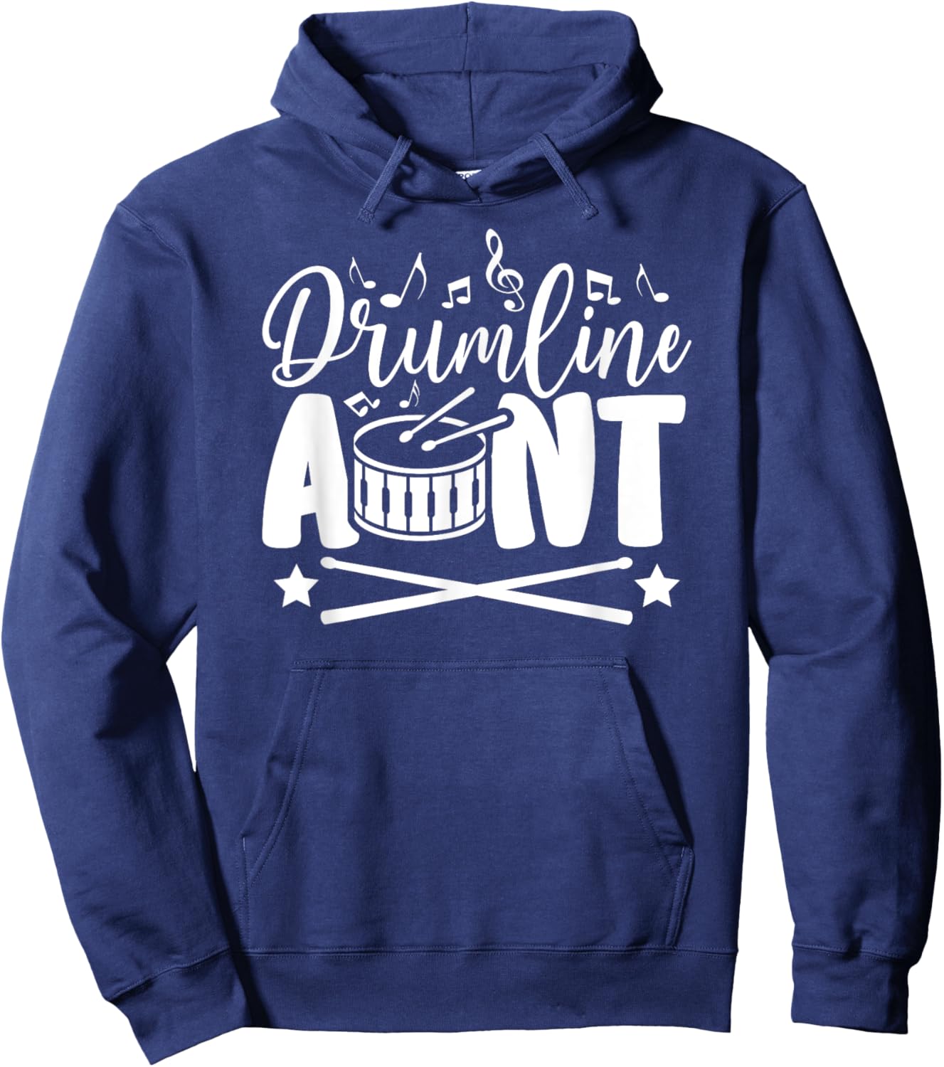 Drumline Aunt Proud Drumline Auntie Hoodie - Hoodie | Navy