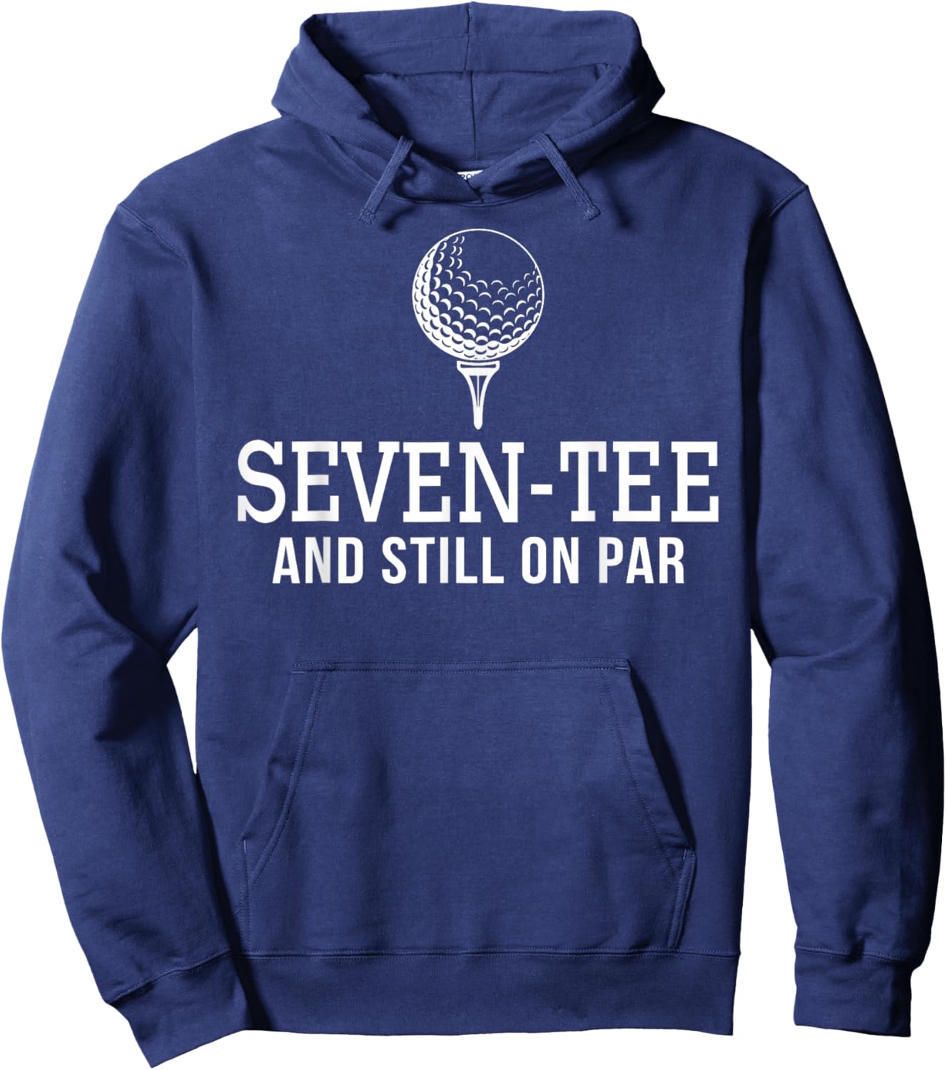 Seven Golf Birthday 70th Birthday Women 70 Year Old Hoodie - Hoodie | Navy