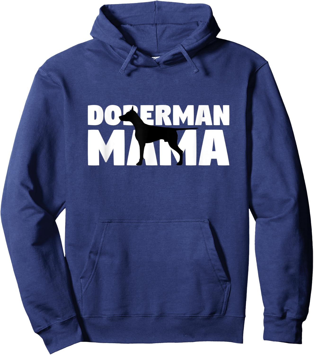 Doberman Gift Dog Mom Doberman Mama Hoodie - Hoodie | Navy