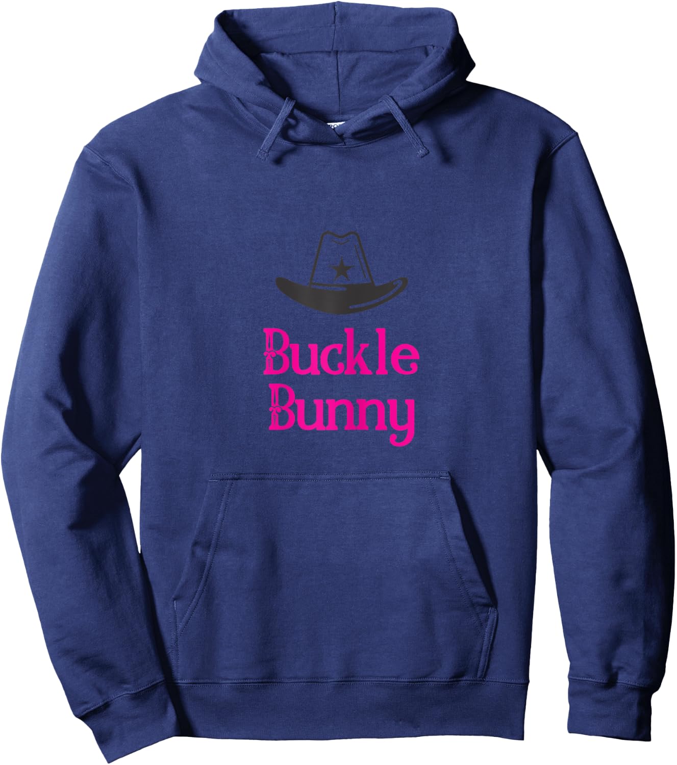 Bunny Rodeo buckle Hoodie - Hoodie | Navy