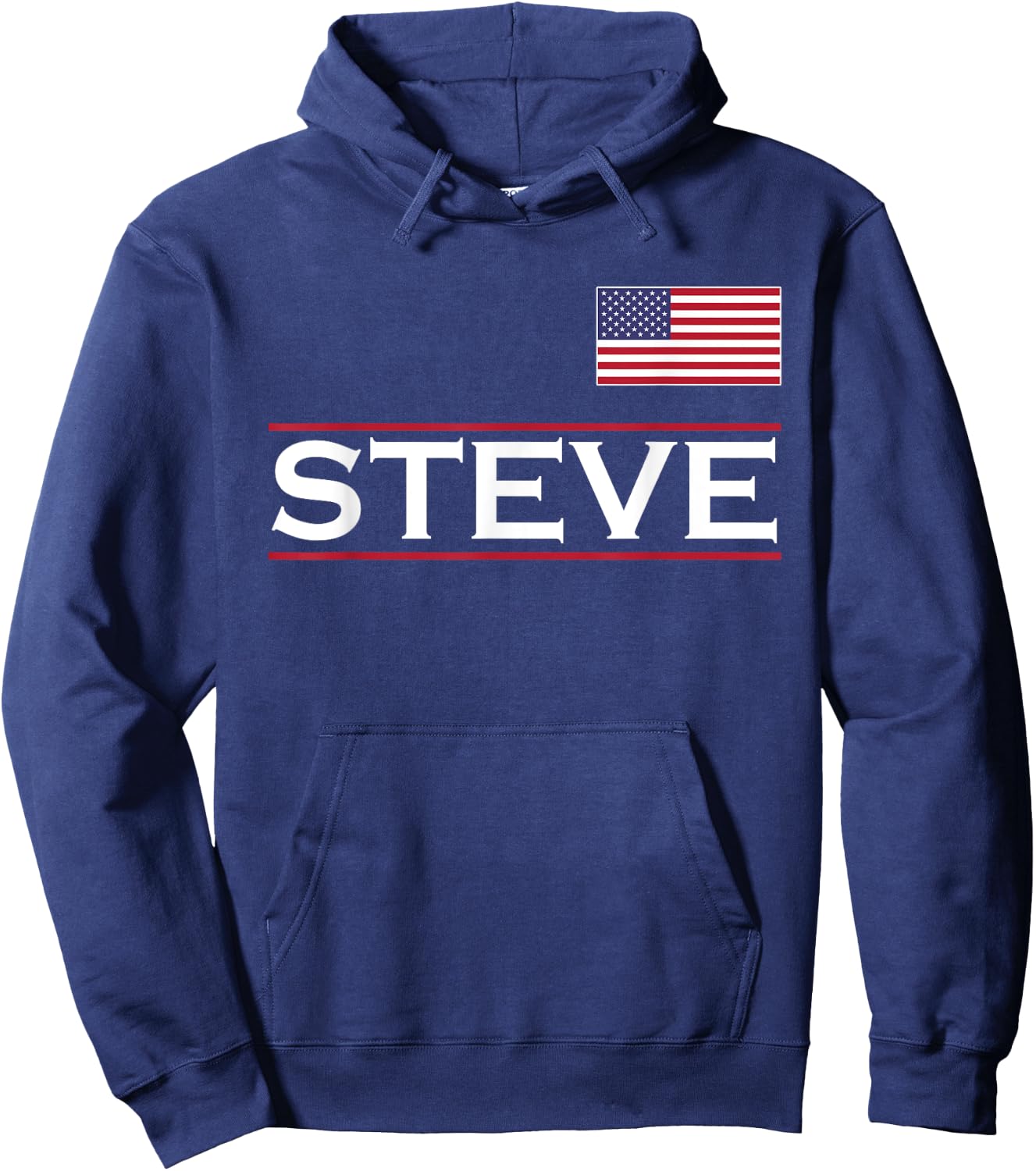 STEVE Personalized Name Funny Birthday Gift Hoodie - Hoodie | Navy