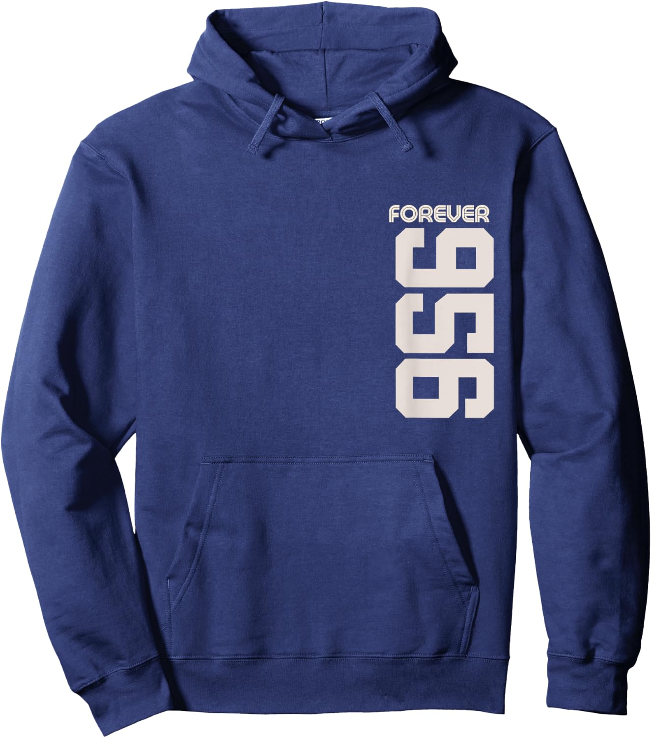 Vintage Forever 956. Texas Area Code 956. Hoodie - Hoodie | Navy