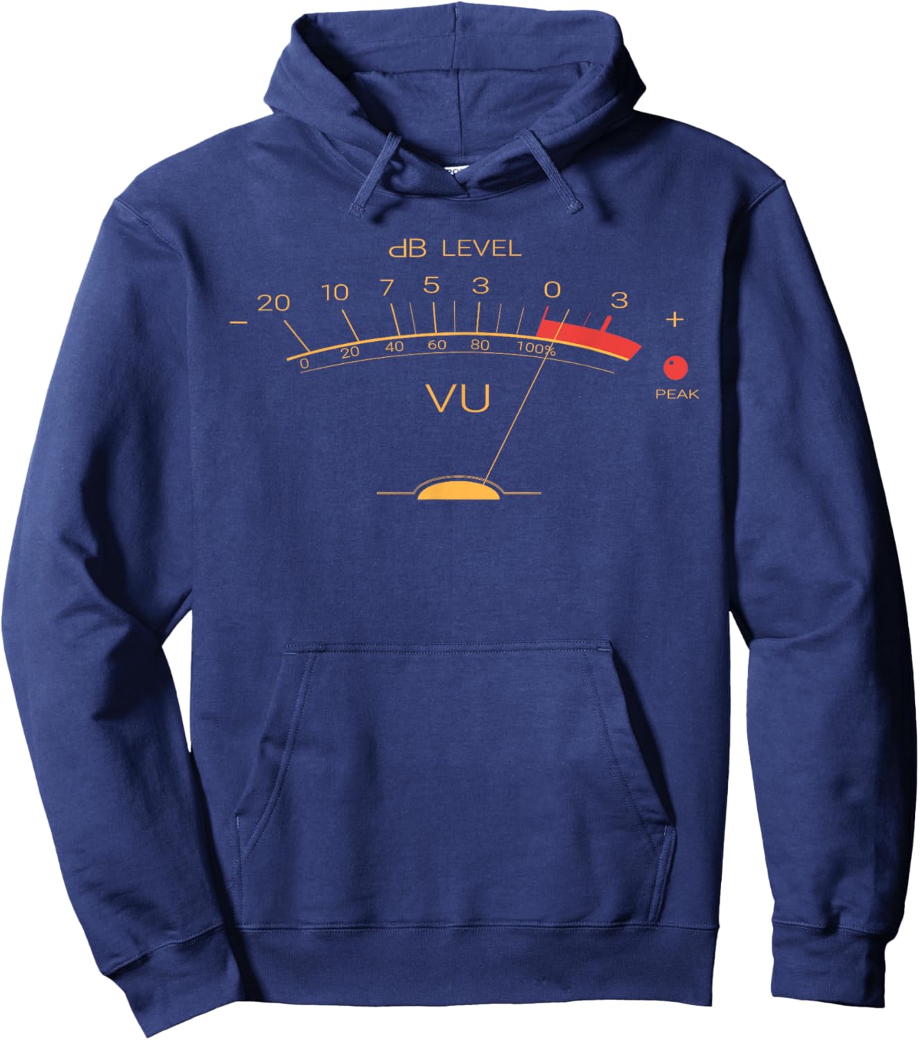Volume VU Meter Hoodie - Hoodie | Navy