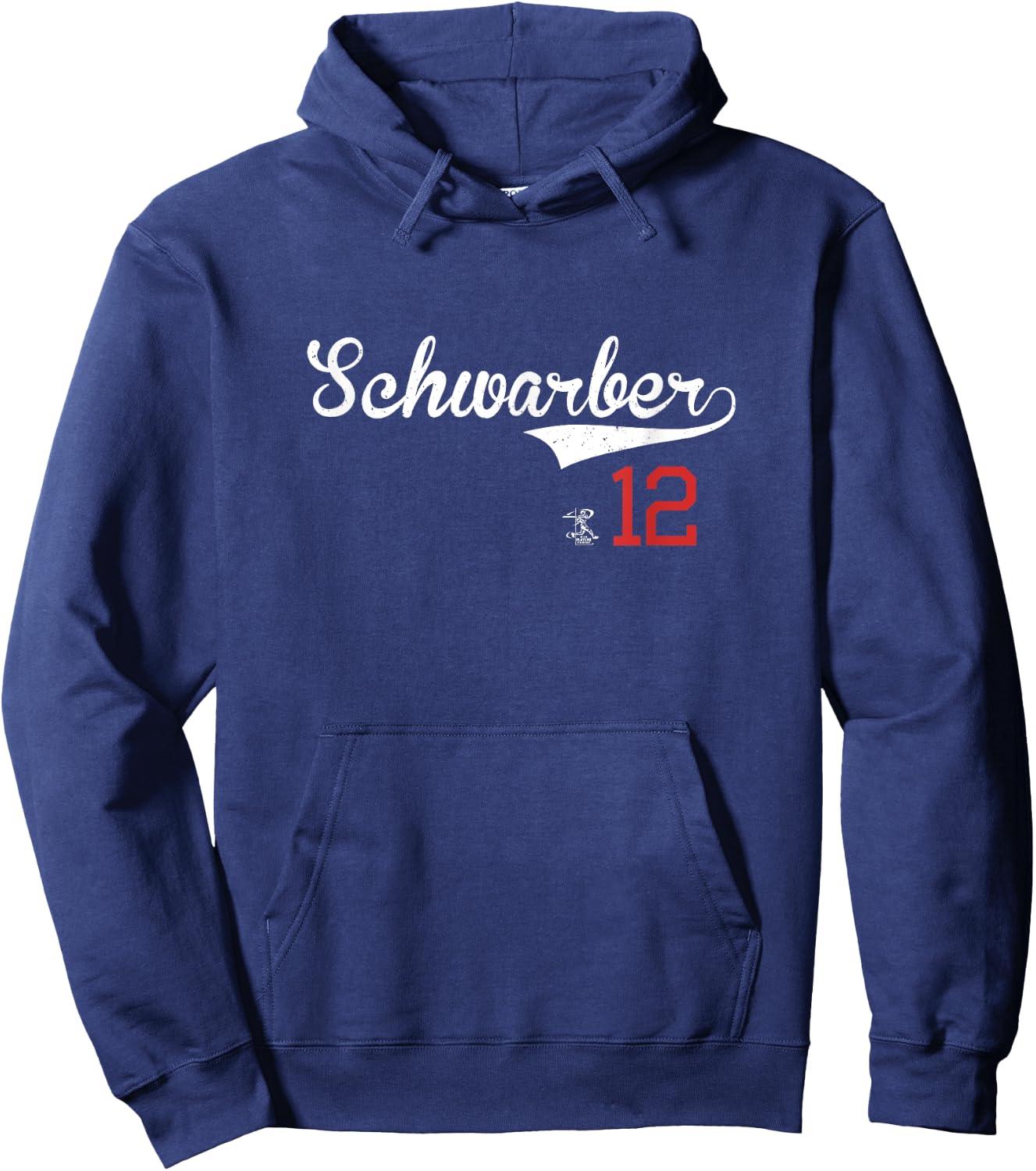 Kyle Schwarber Vintage Gameday Hoodie - Hoodie | Navy