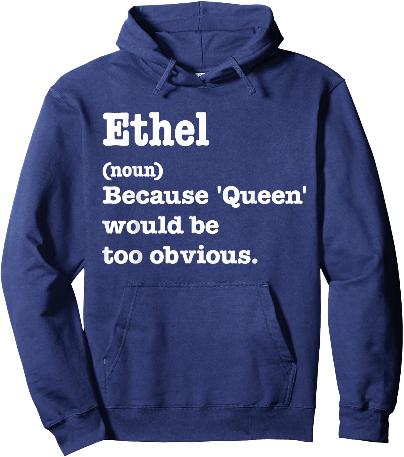 ETHEL Sarcasm Queen - Custom ETHEL Women's Hoodie - Hoodie | Navy