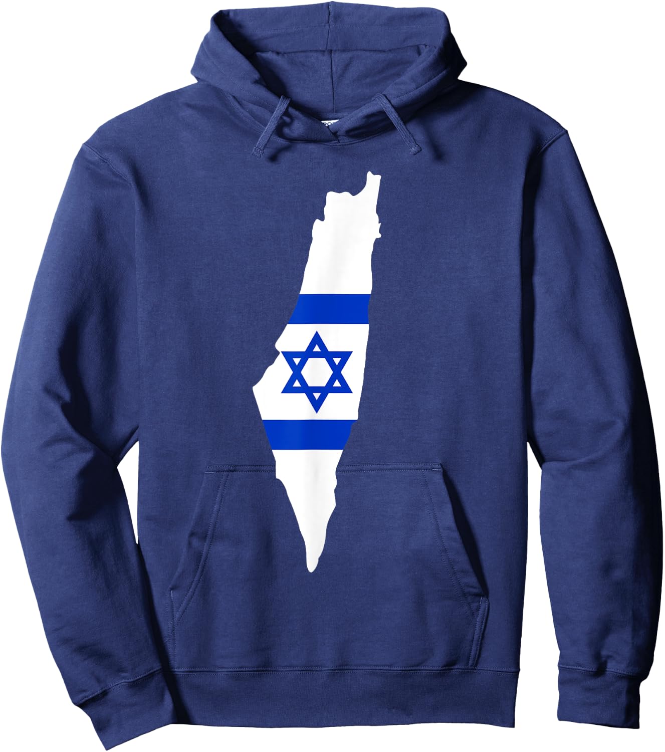Israel map Hoodie - Hoodie | Navy