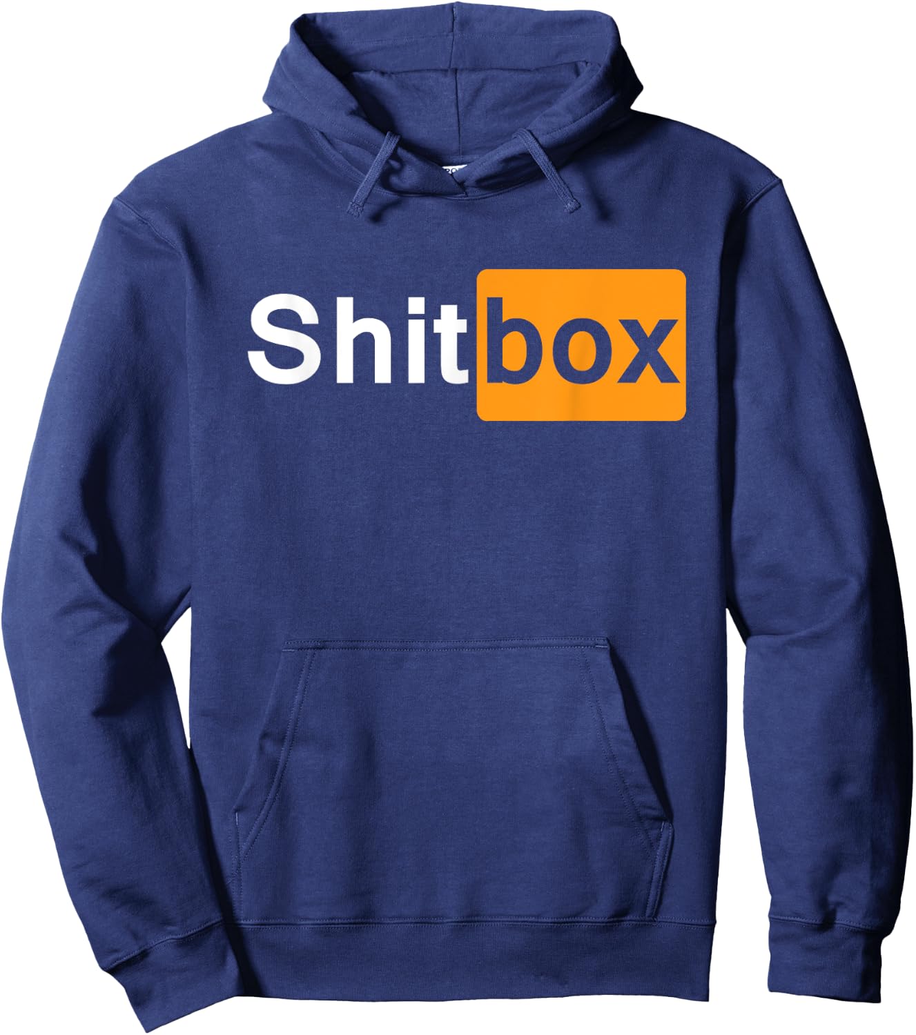 Shitbox Hub Car guy Mechanic Car Truck Adult Humor Hoodie - Hoodie | Navy