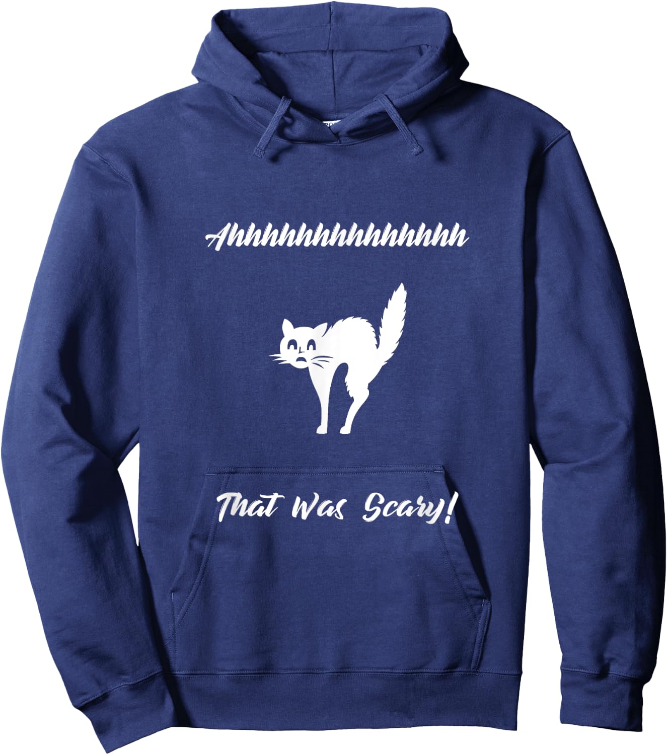 That Was Scary Funny SPN Hoodie - Hoodie | Navy