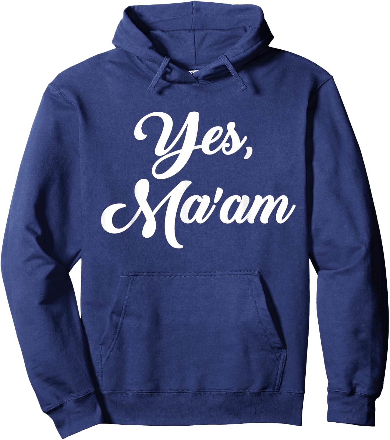 Yes, ma'am Hoodie - Hoodie | Navy