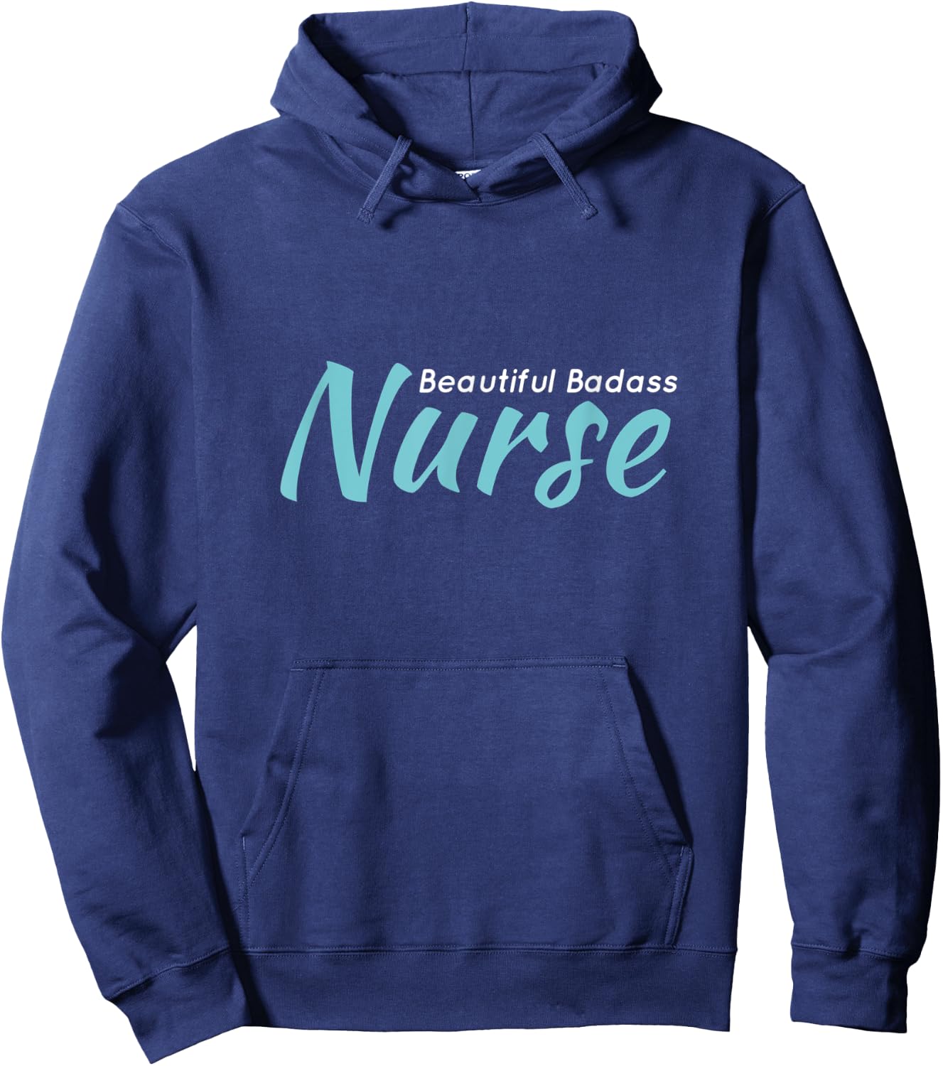 Beautiful Badass Nurse Hoodie - Hoodie | Navy
