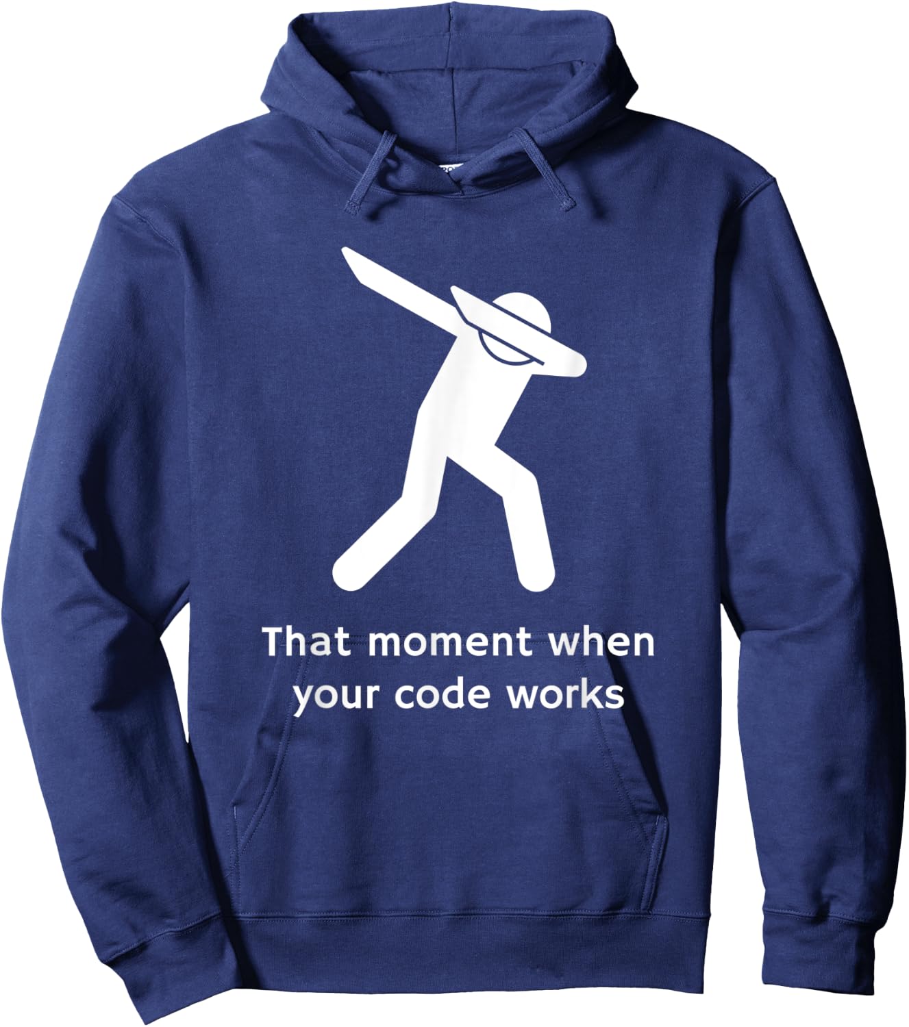 Funny Programming Coding for Programmers Dabbing Hoodie - Hoodie | Navy