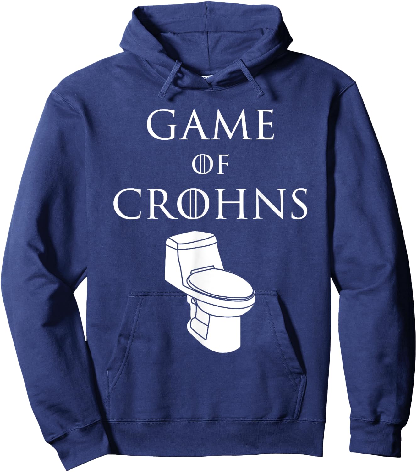 Funny Game of Crohns Awareness Chron's Disease Symptoms Hoodie - Hoodie | Navy