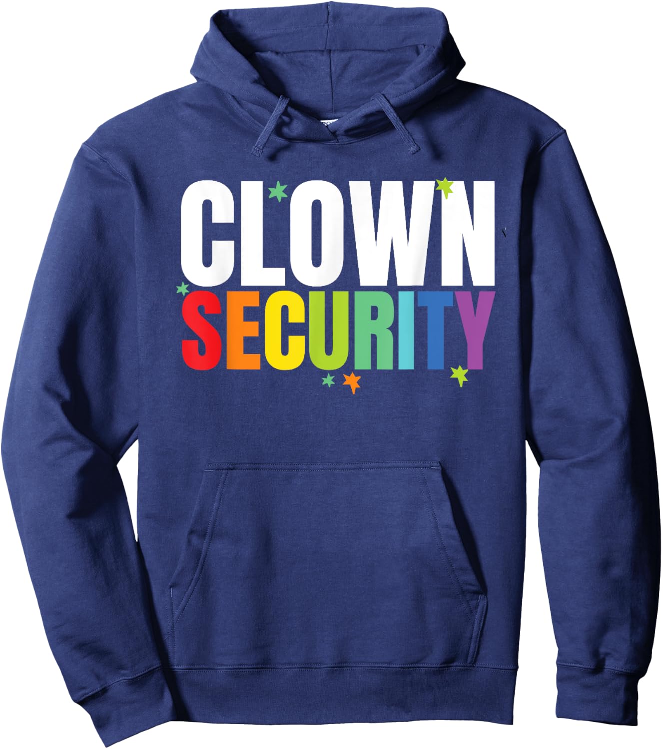 Clown Security Funny Halloween Dad Mom Costume Hoodie - Hoodie | Navy