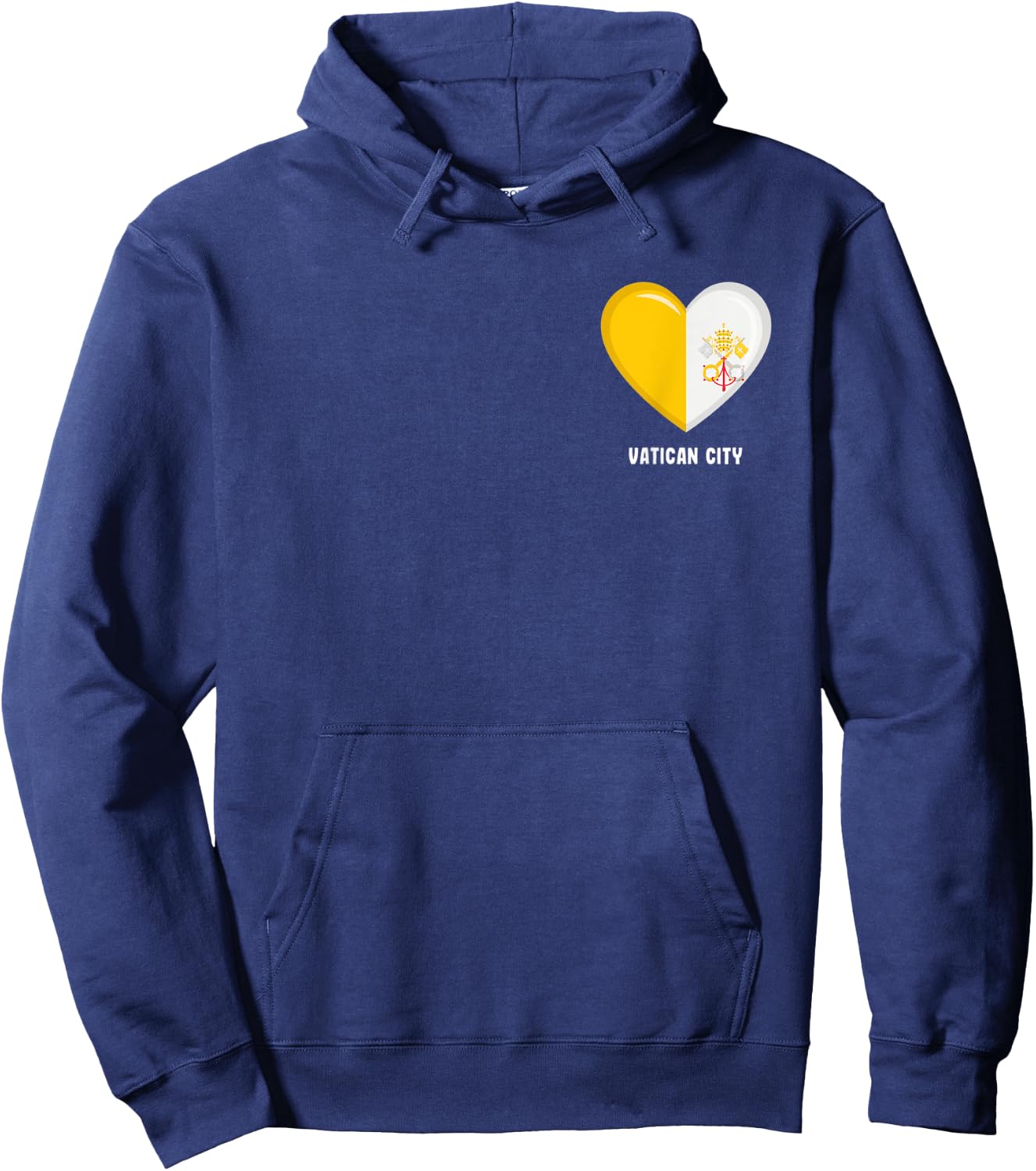 Vatican City Flag Shirt | Citizen of the Holy See Hoodie - Hoodie | Navy