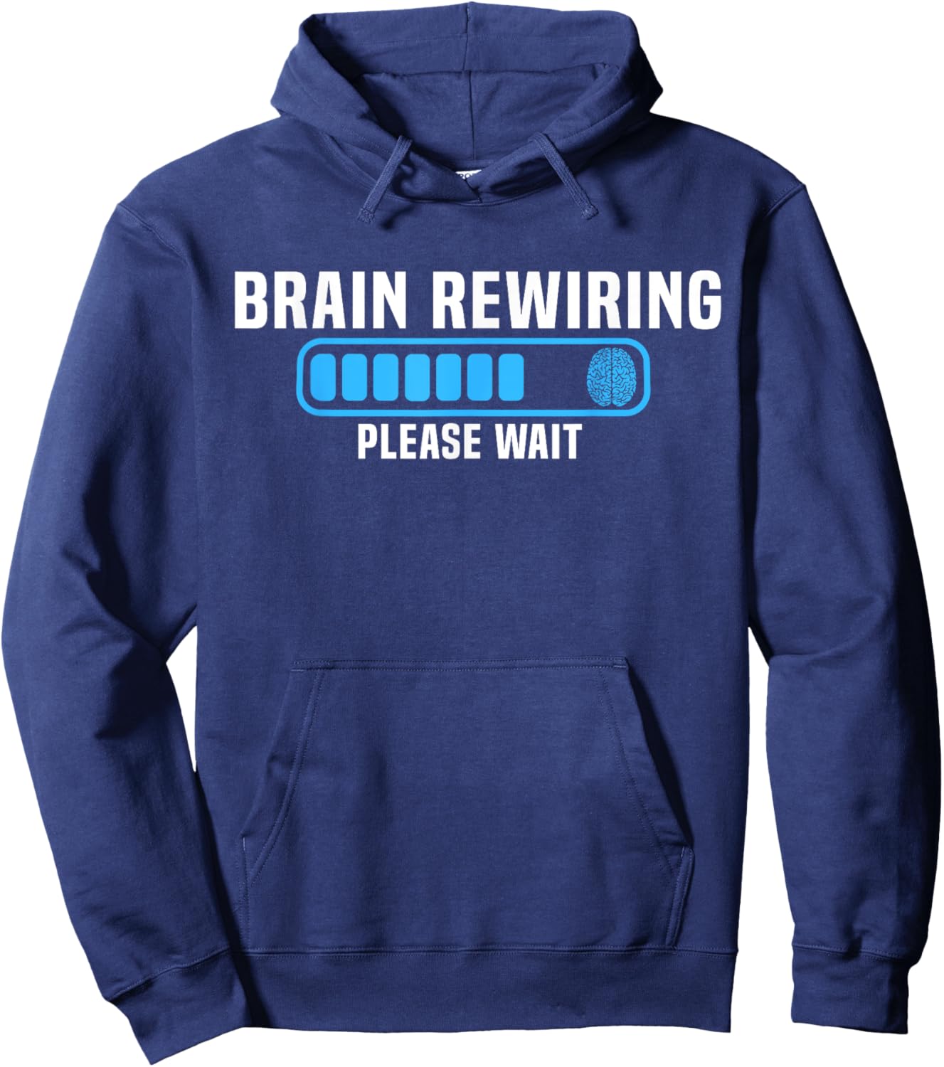 Brain Surgery Recovery Brain Injury Brain Tumor Survivor Hoodie - Hoodie | Navy