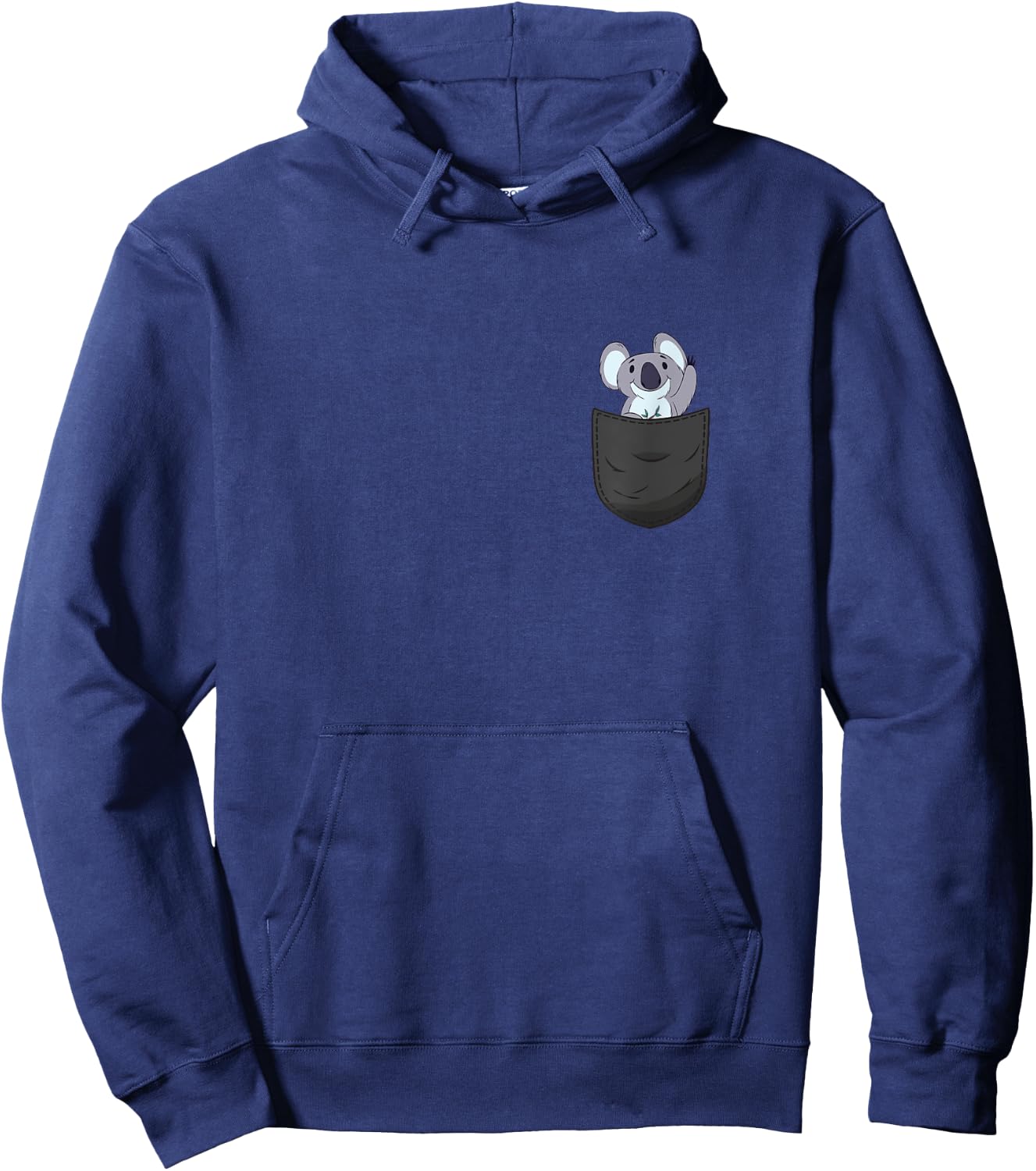 Koala Pocket Hoodie - Hoodie | Navy