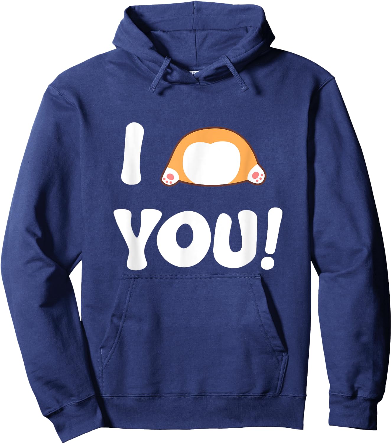 Welsh Corgi PWC Pem Dog Pet You Love Cute Paw Owner Gift Men Women Kids Hoodie - Hoodie | Navy