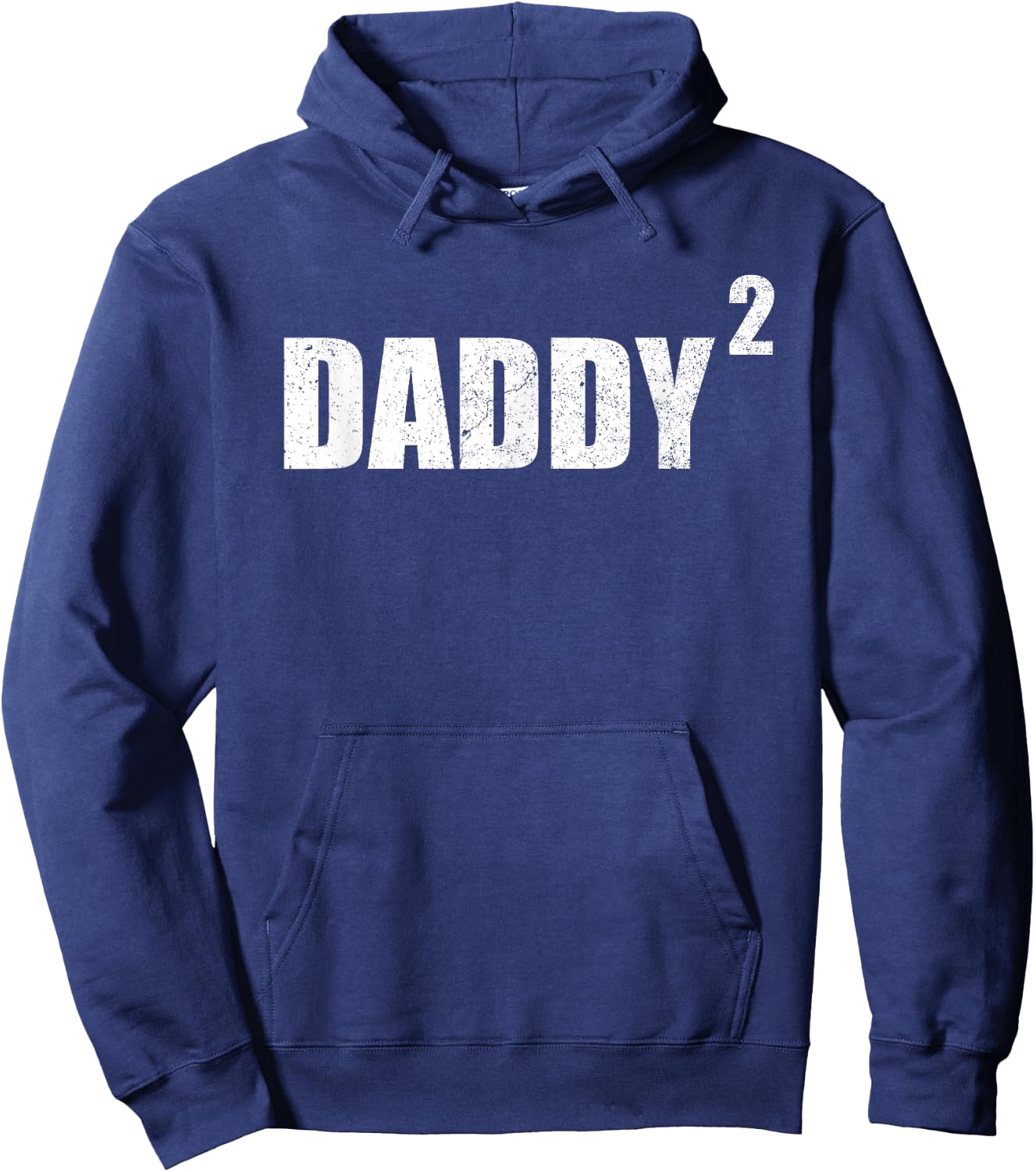 Daddy Squared Shirt 2 Second Pregnancy Announcement Shirt Hoodie - Hoodie | Navy