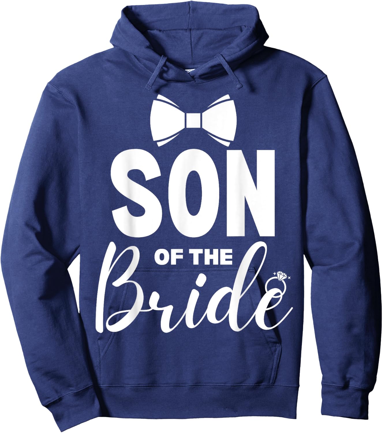 Son of the Bride Wedding Party Family Costume Hoodie - Hoodie | Navy