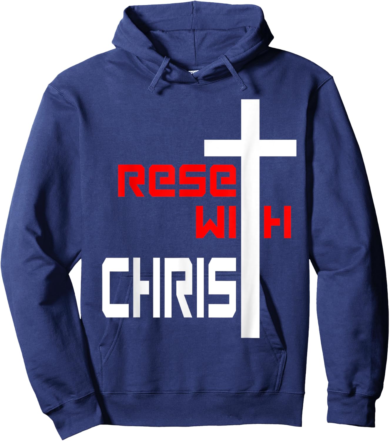 Reset with Christ Hoodie - Hoodie | Navy