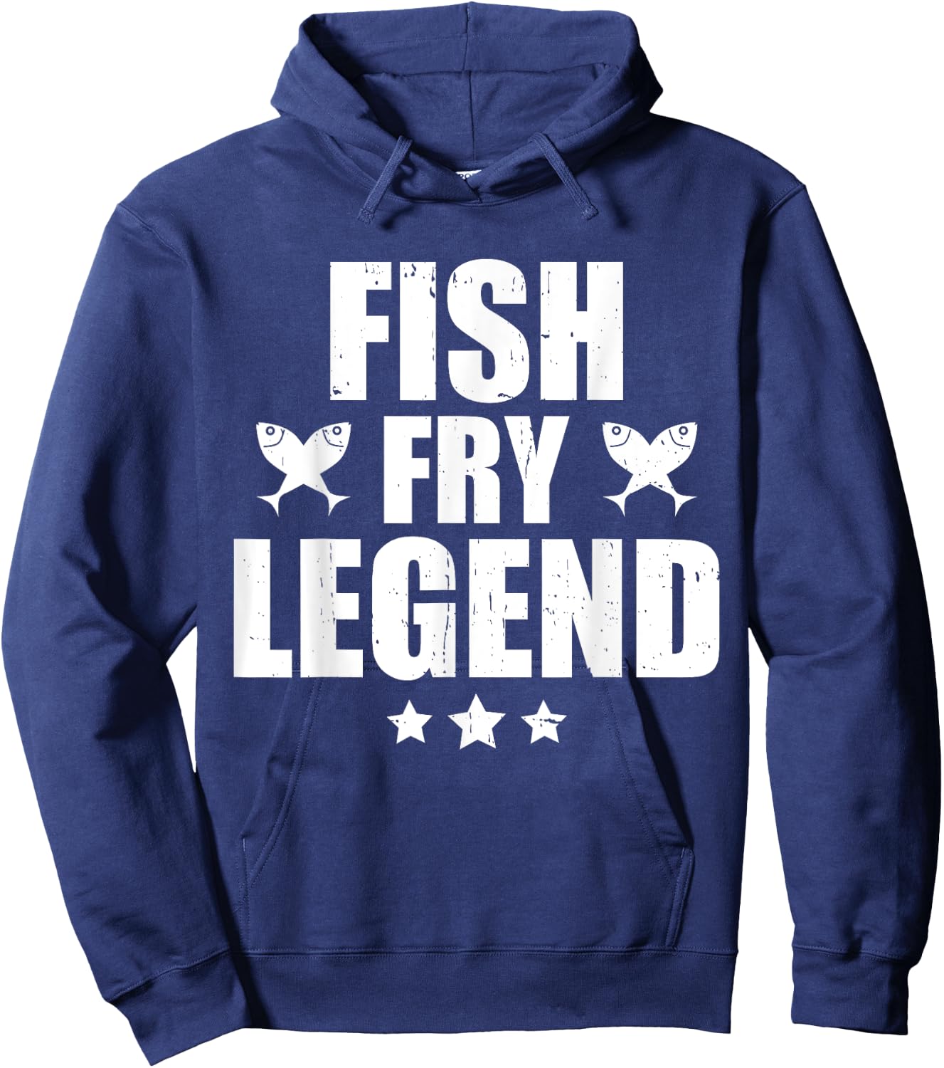 Fish Fry Legend Funny Fish Fry Lover Hoodie - Hoodie | Navy