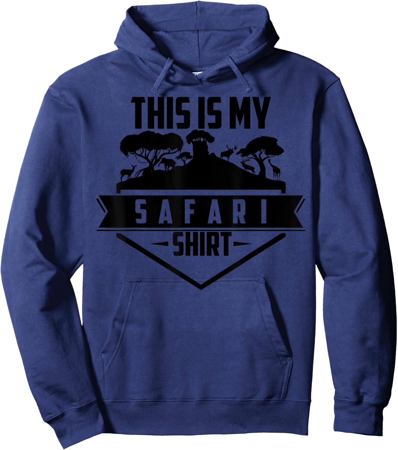 This Is My Safari Shirt | Cute South Africa Trip Funny Gift Hoodie - Hoodie | Navy