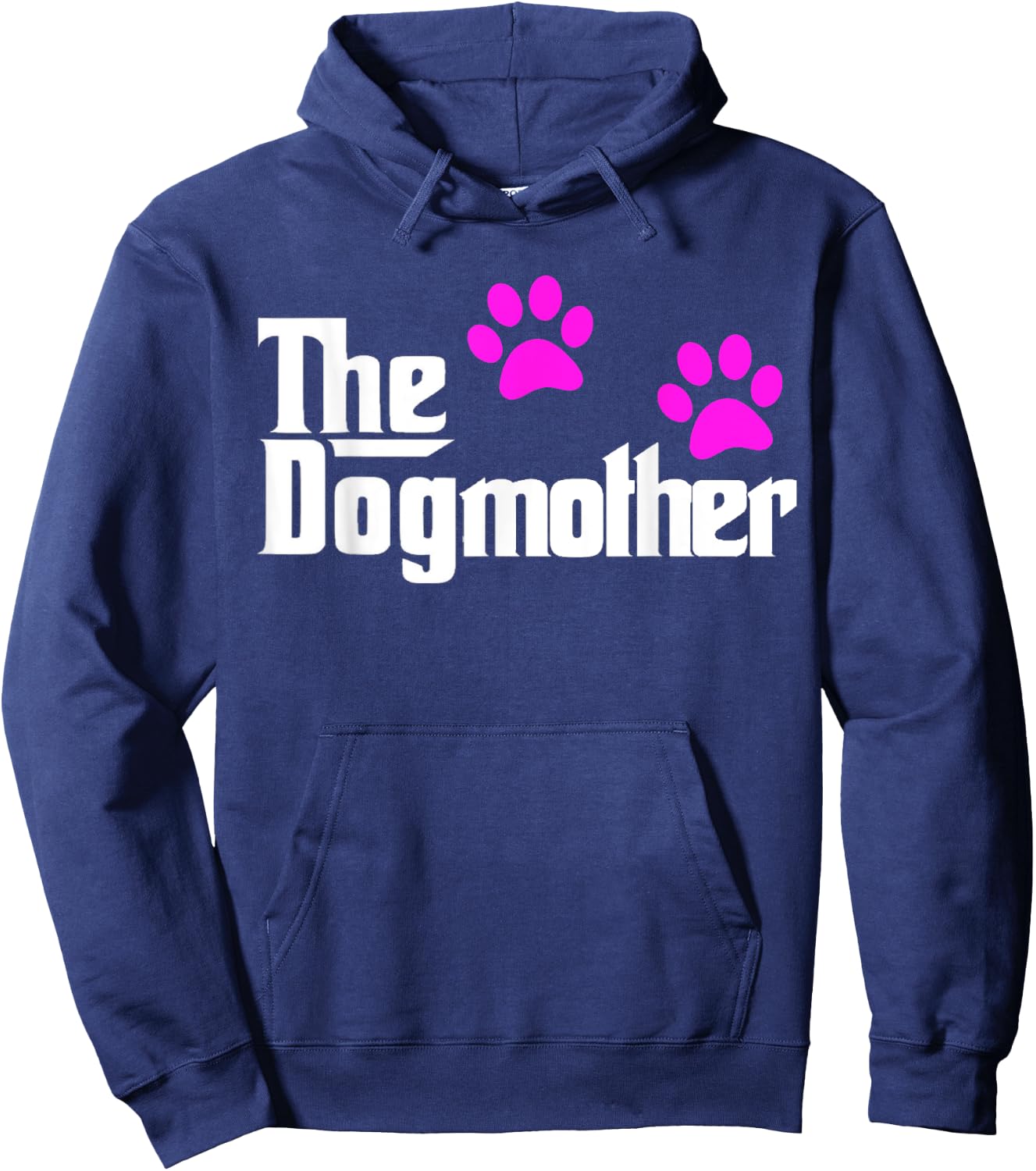The Dogmother-Dog Lover - Mother's Day Cute Idea Women Kids Hoodie - Hoodie | Navy
