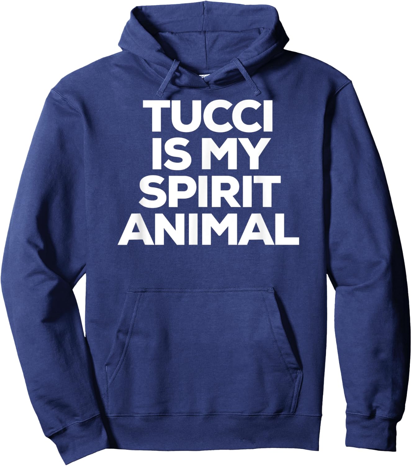Tucci Is My Spirit Animal Hoodie - Hoodie | Navy