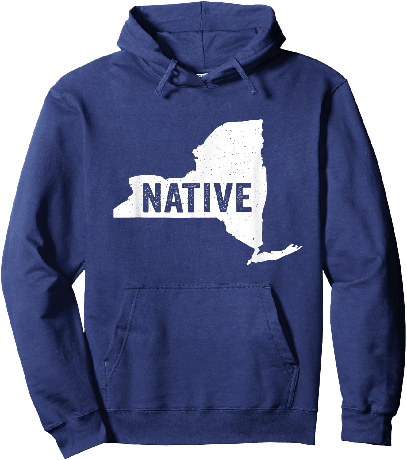 Native New Yorker Patriotic American Born USA New York Love Hoodie - Hoodie | Navy