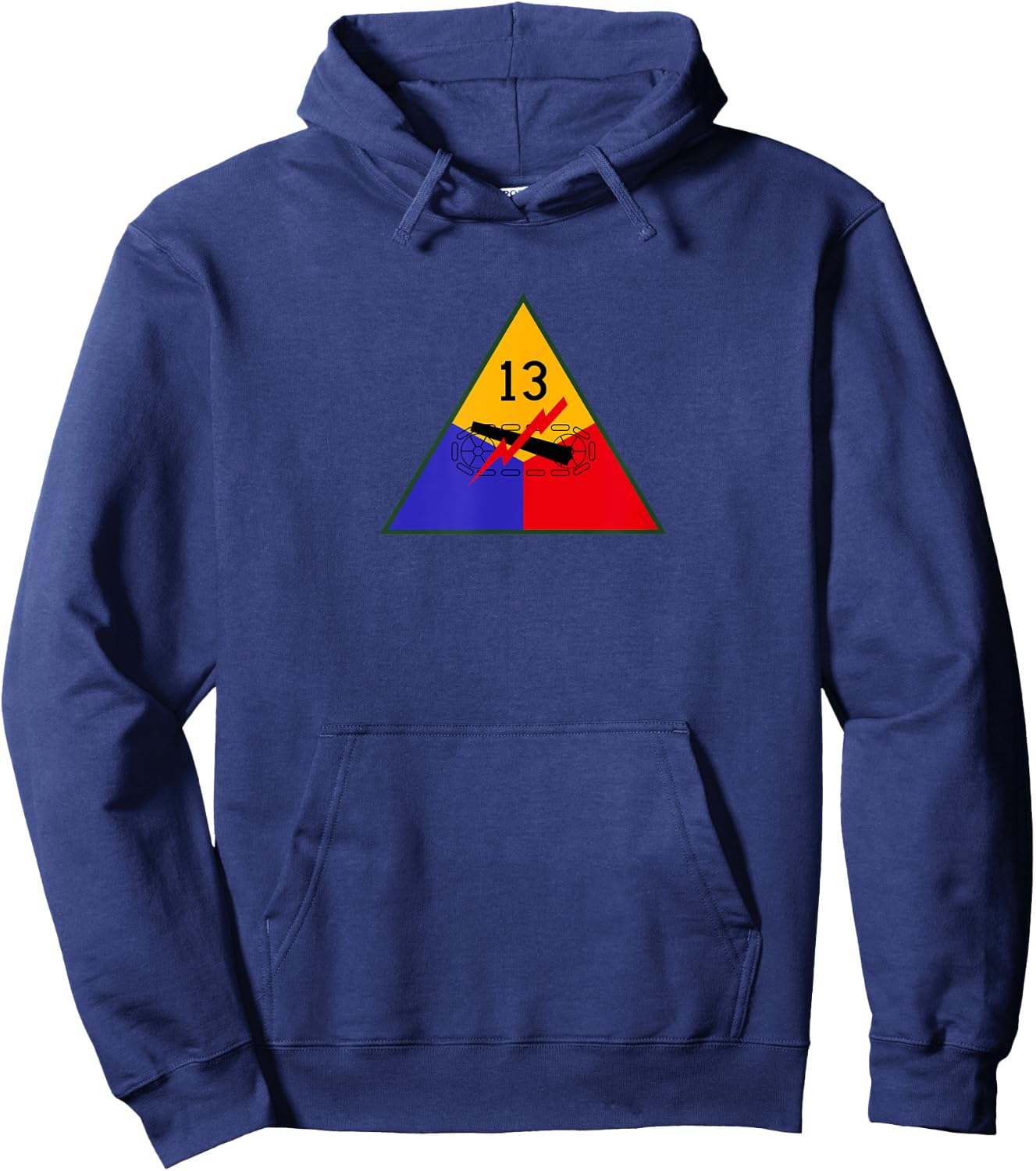 13th Armored Division Shirt Army WWII Black Cats Hoodie - Hoodie | Navy