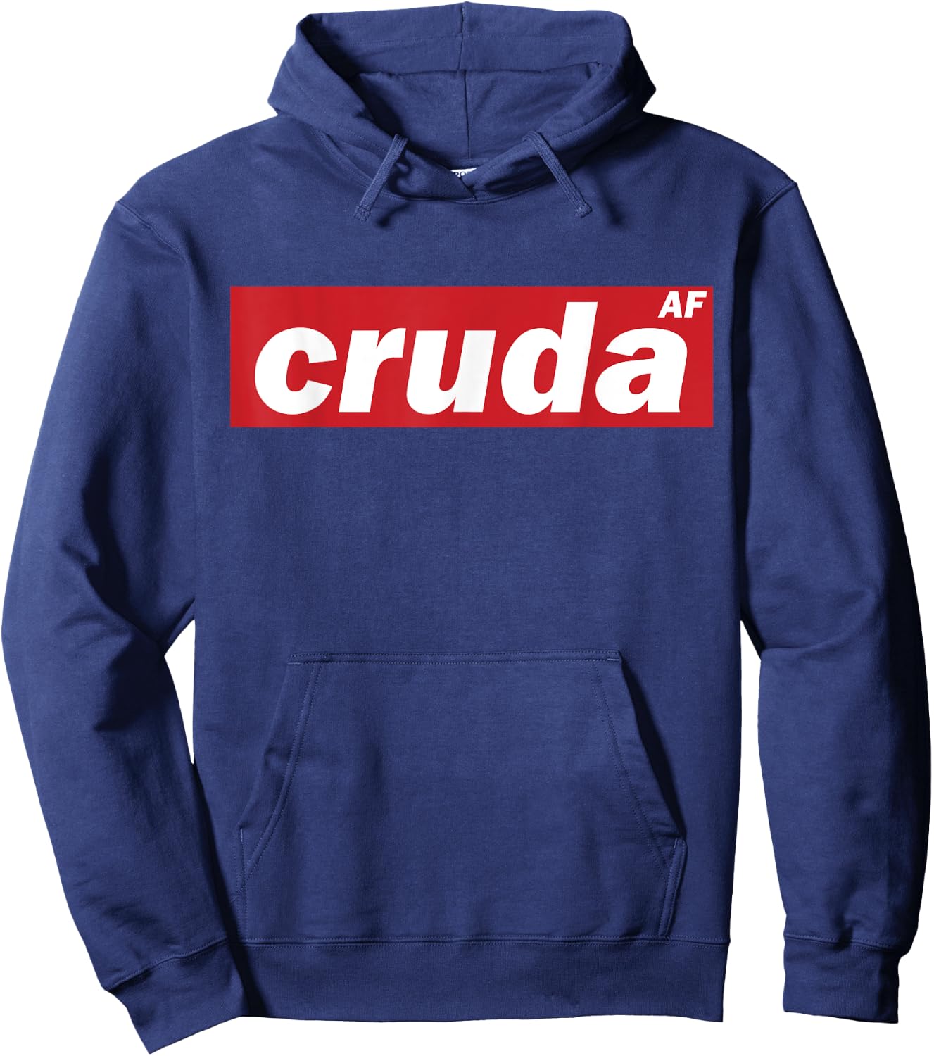 Cruda AF Hoodie - Hoodie | Navy