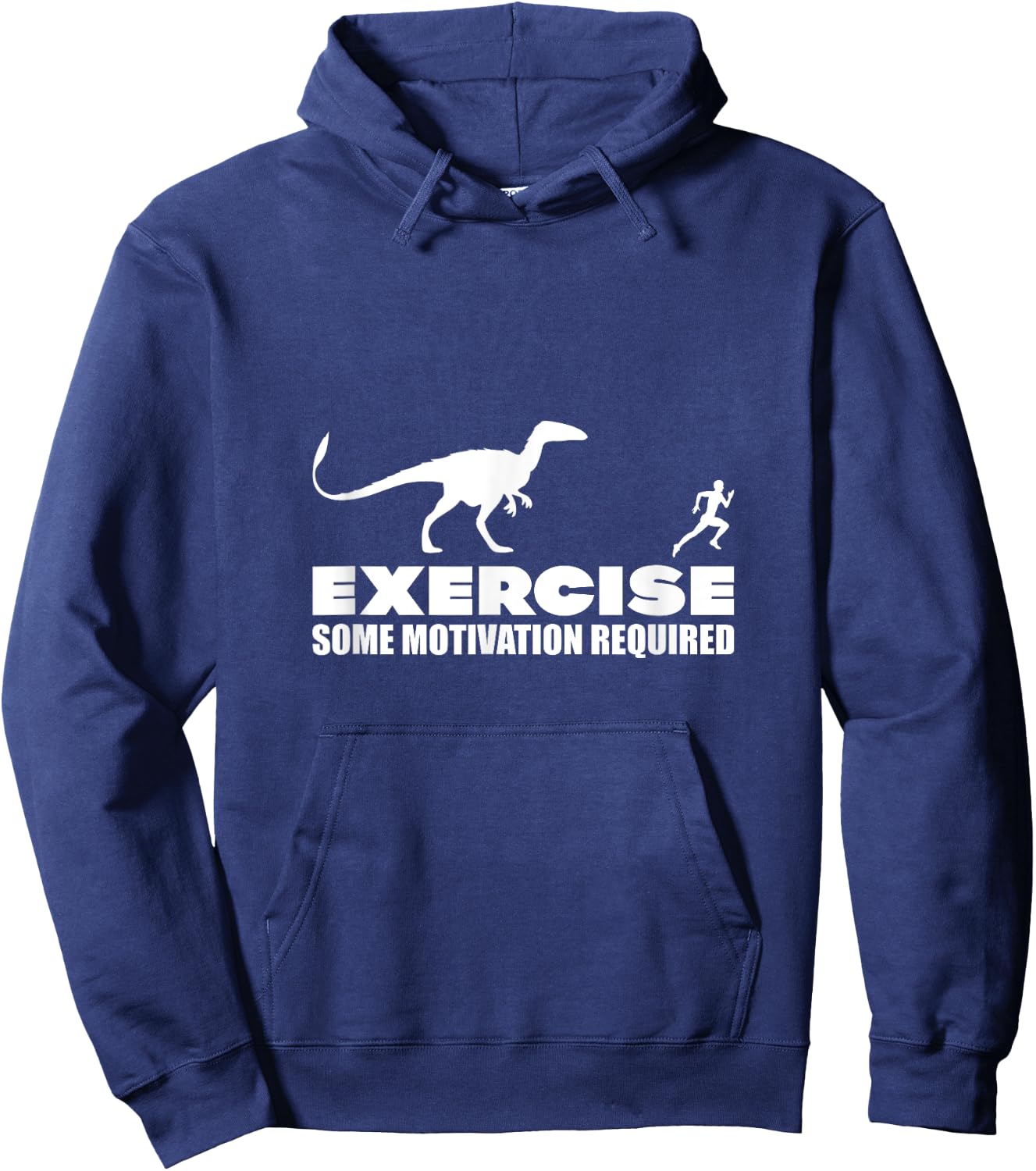 Exercise, Some Motivation Required Hoodie - Hoodie | Navy