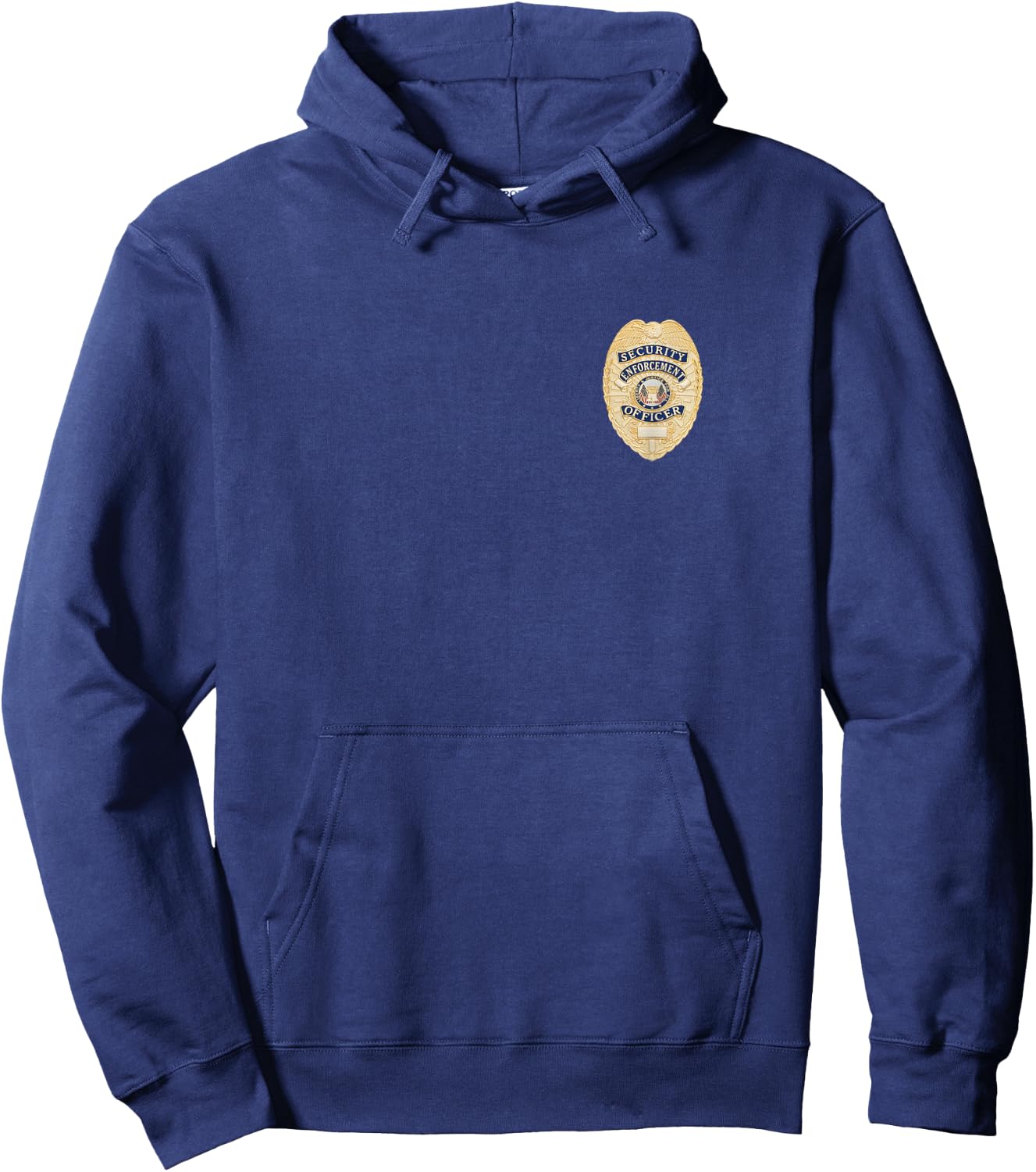 Security Officer Enforcement Badge Police Guards Uniform Hoodie - Hoodie | Navy