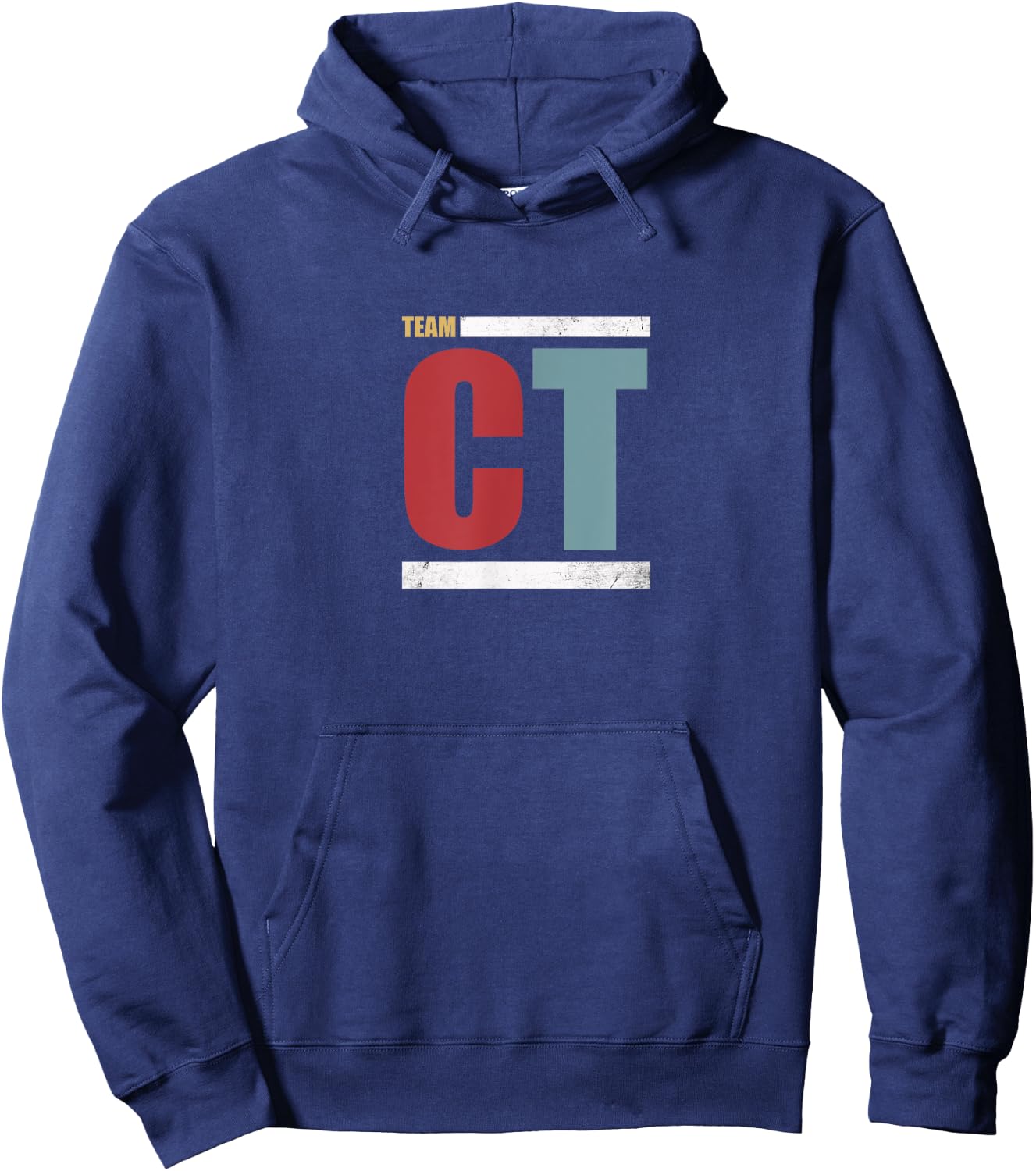 Team CT Challenge (Distressed) Hoodie - Hoodie | Navy