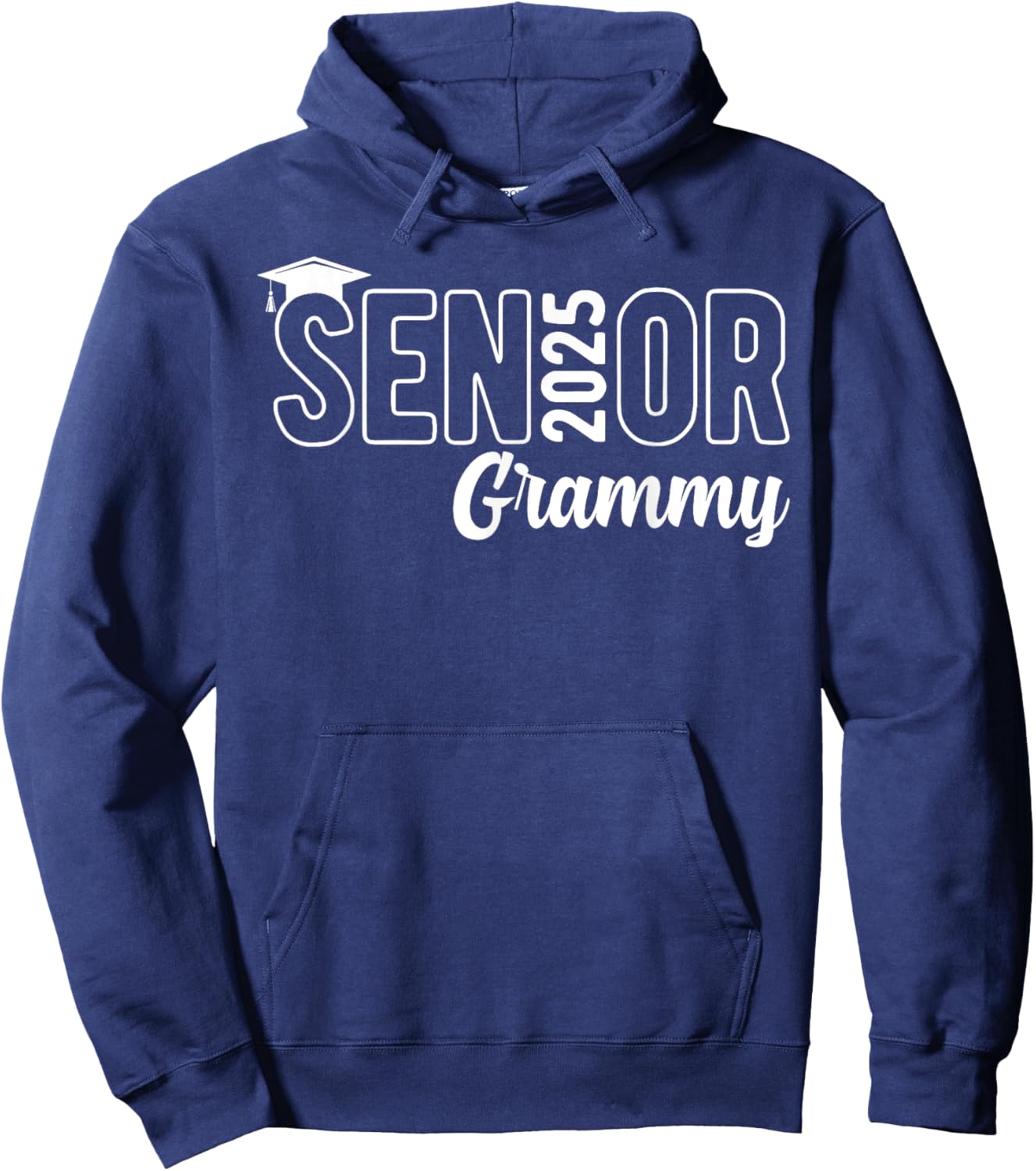 Proud Senior Grammy 2025 Senior 2025 Class Of 2025 Hoodie - Hoodie | Navy
