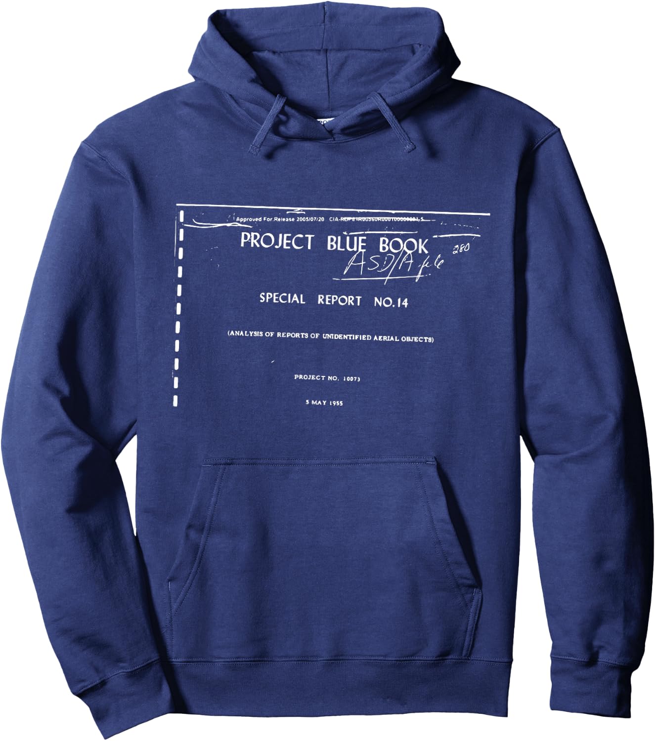 Project Blue Book Hoodie - Hoodie | Navy