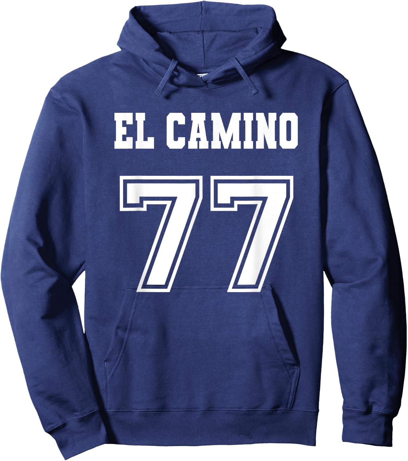 Jersey Style El Camino 77 1977 Hoodie - Hoodie | Navy