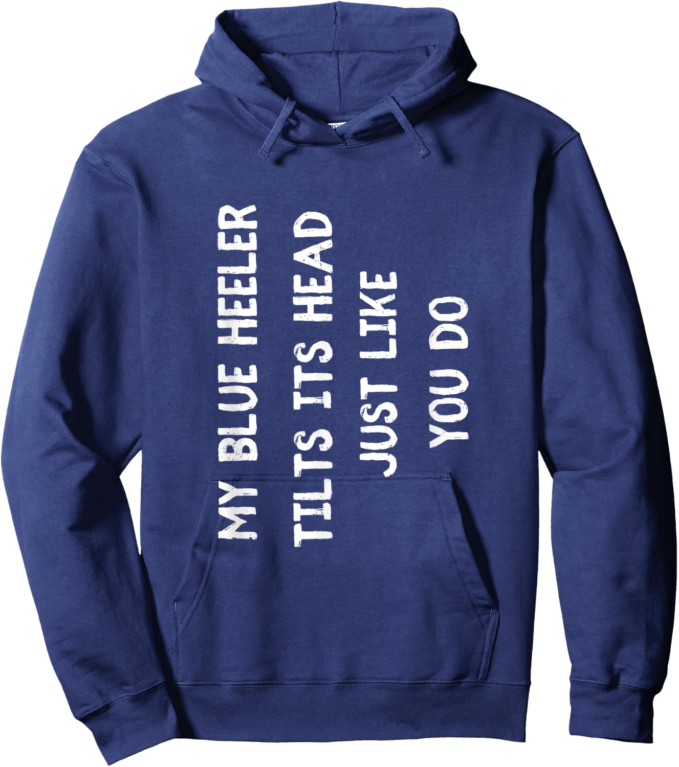 Blue Heeler Funny Dog Lover Gift Cute Women Men Kids Hoodie - Hoodie | Navy