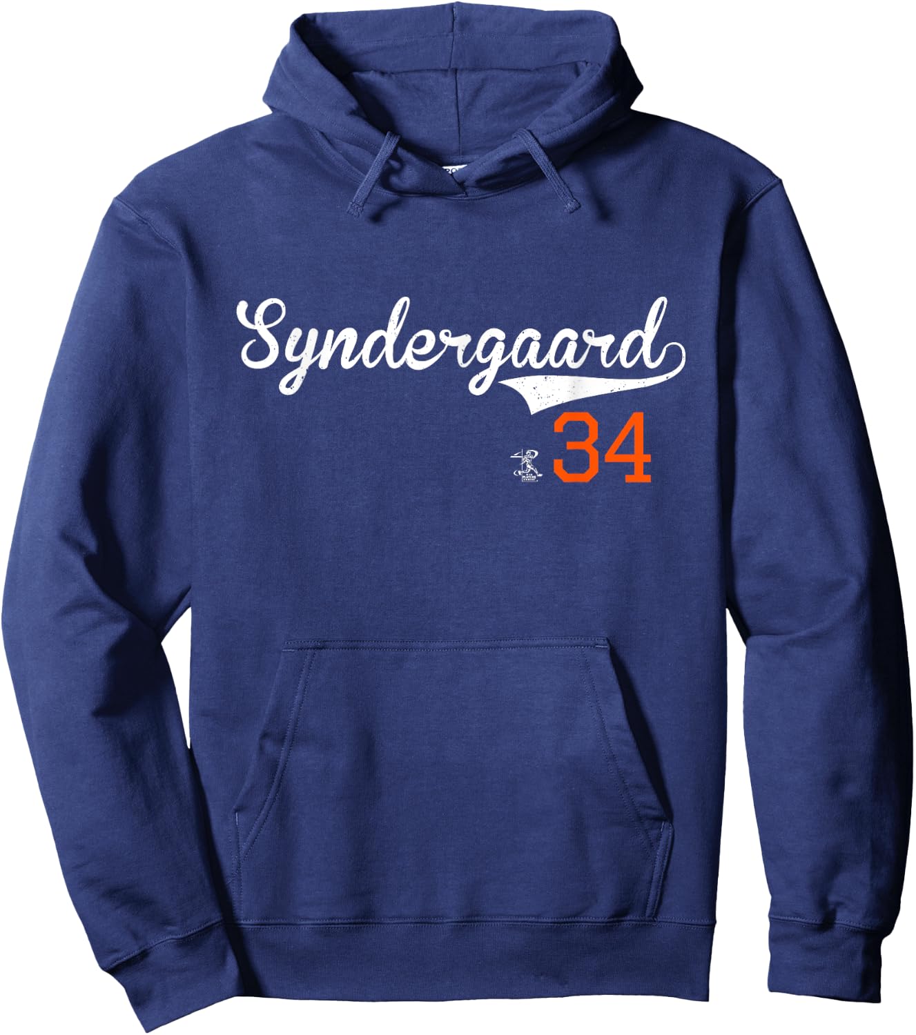 Noah Syndergaard Vintage Gameday Hoodie - Hoodie | Navy