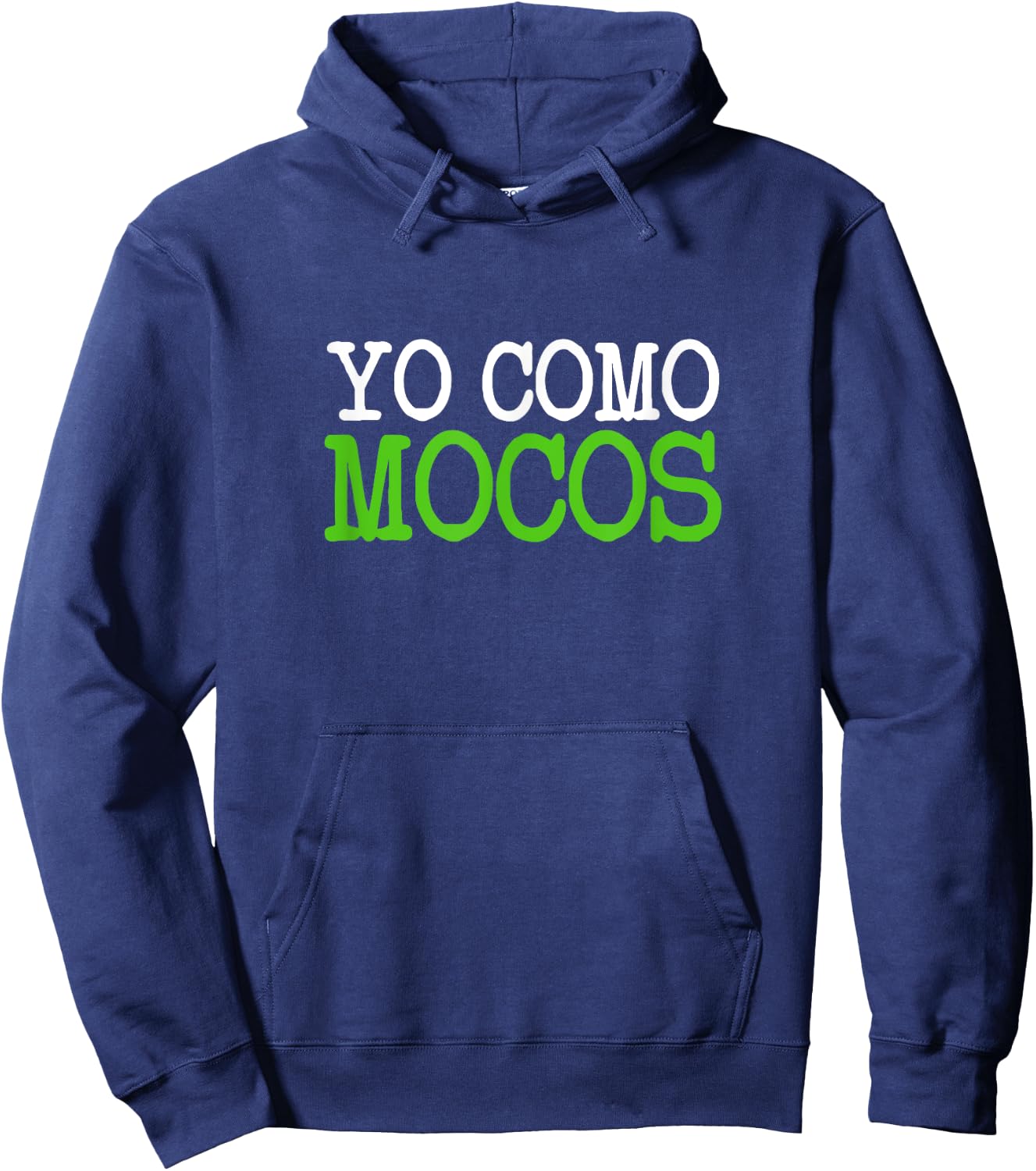 I Eat Boogers, Funny Gross Embarrassing Antisocial Spanish Hoodie - Hoodie | Navy