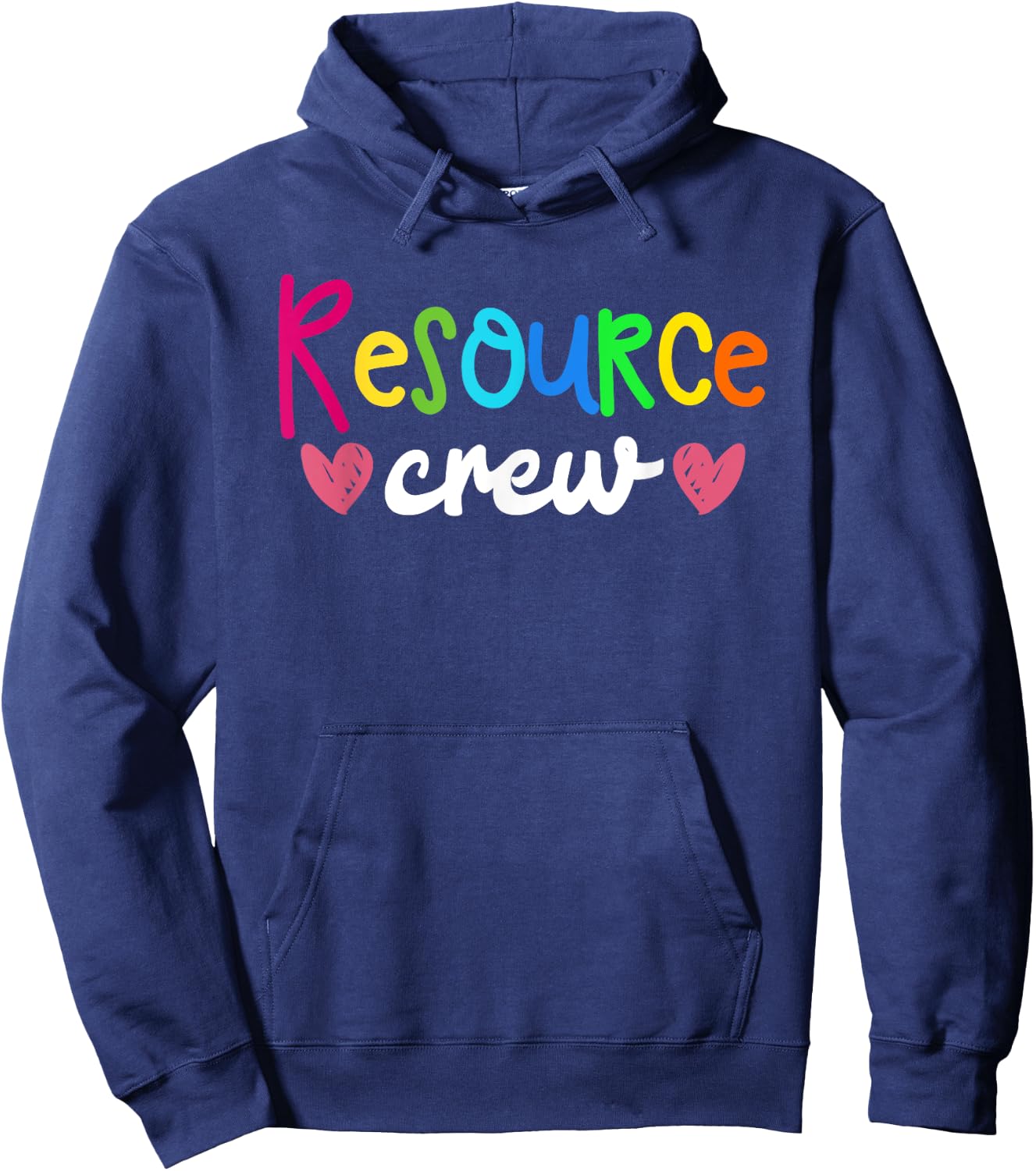 Resource Crew Special Education Teacher Special Ed Gift Women Hoodie - Hoodie | Navy