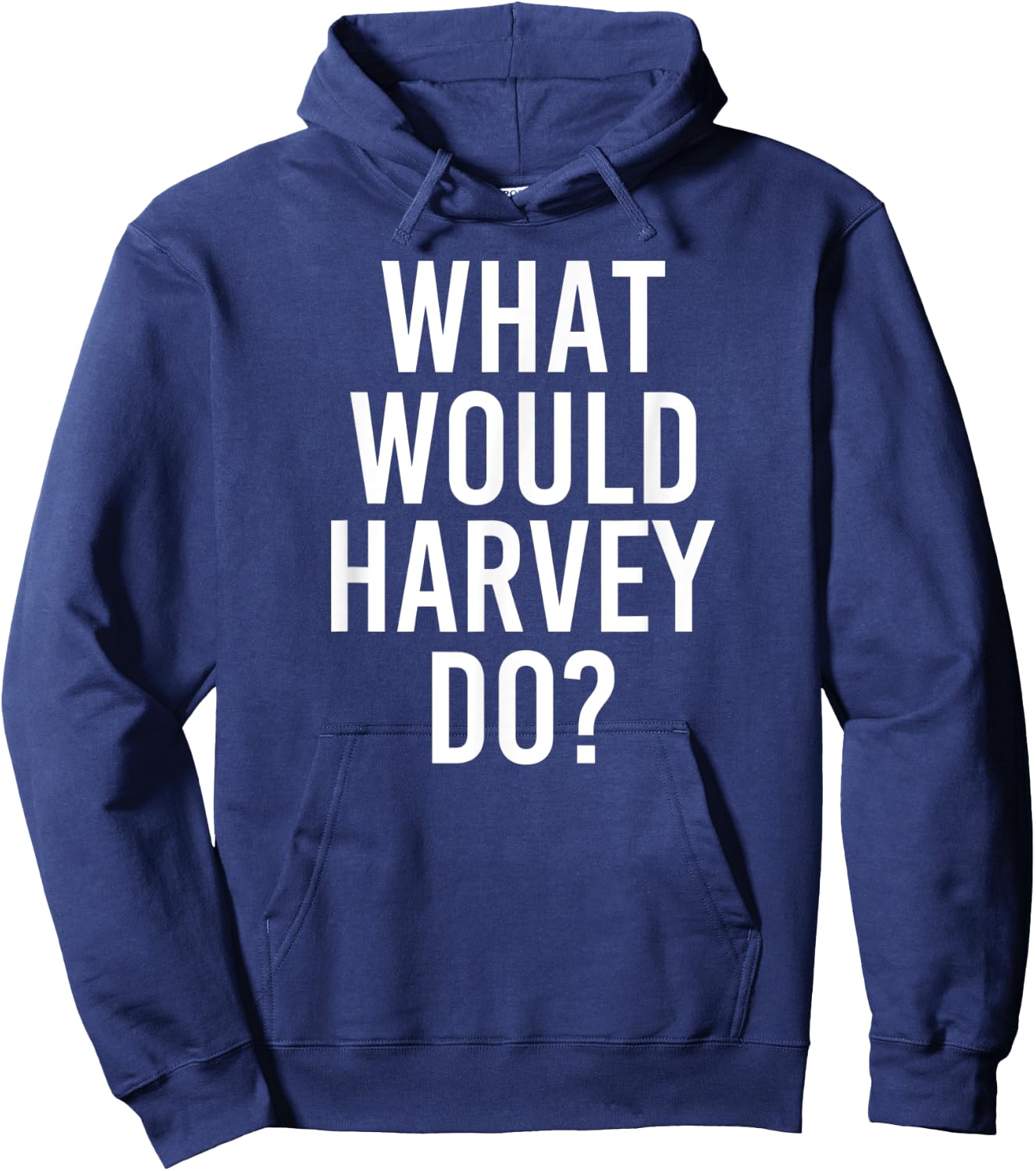 What Would HARVEY Do Funny Personalized Name Joke Men Gift Hoodie - Hoodie | Navy