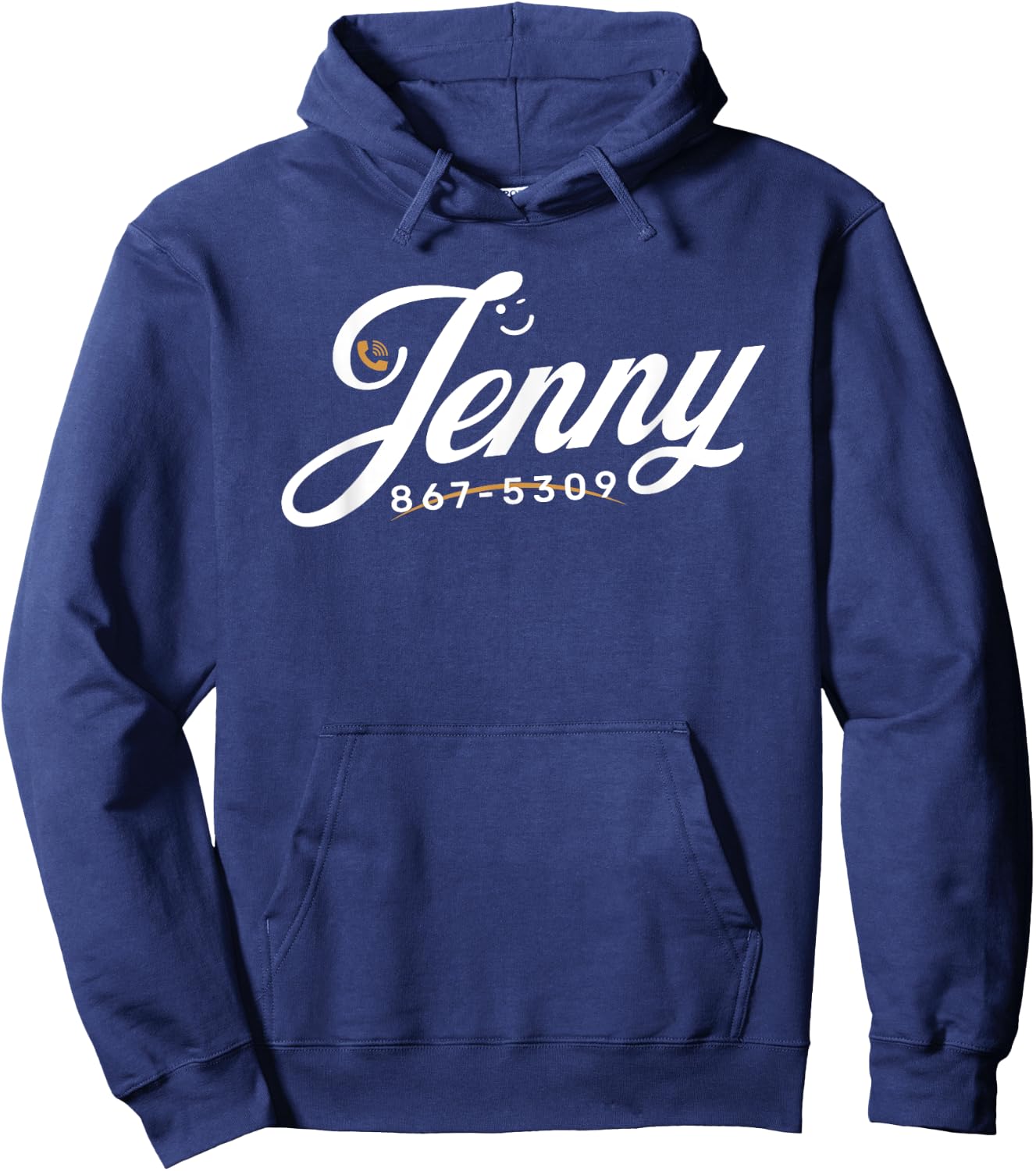 Jenny Phone Number 867-5309 Funny Rock Music Gifts Hoodie - Hoodie | Navy