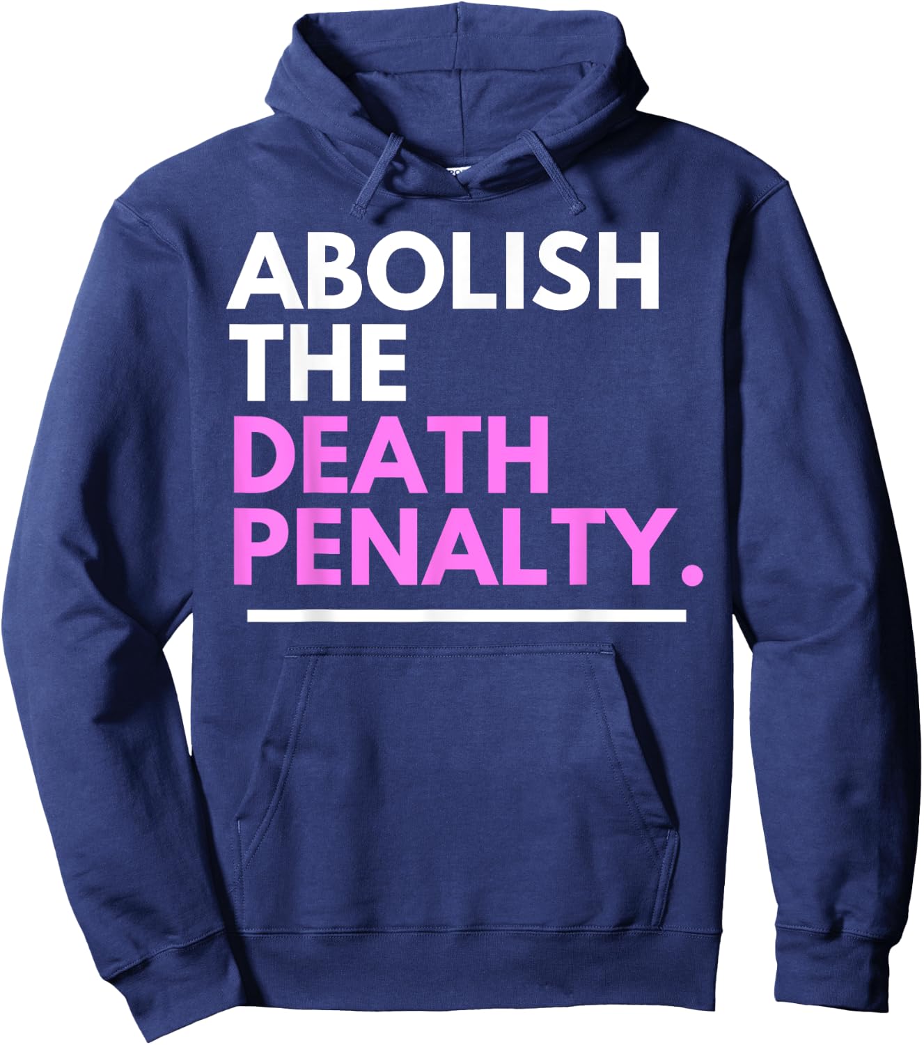 Abolish the Death Penalty - Prison Reform for BLM Protest Hoodie - Hoodie | Navy