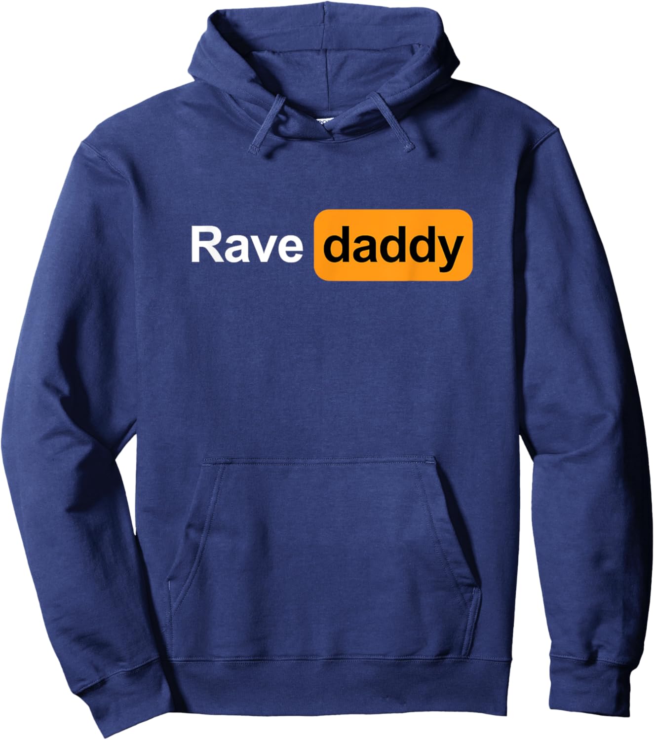 Rave Daddy Bass Head EDM Rave Festival Costume Dance Music Hoodie - Hoodie | Navy