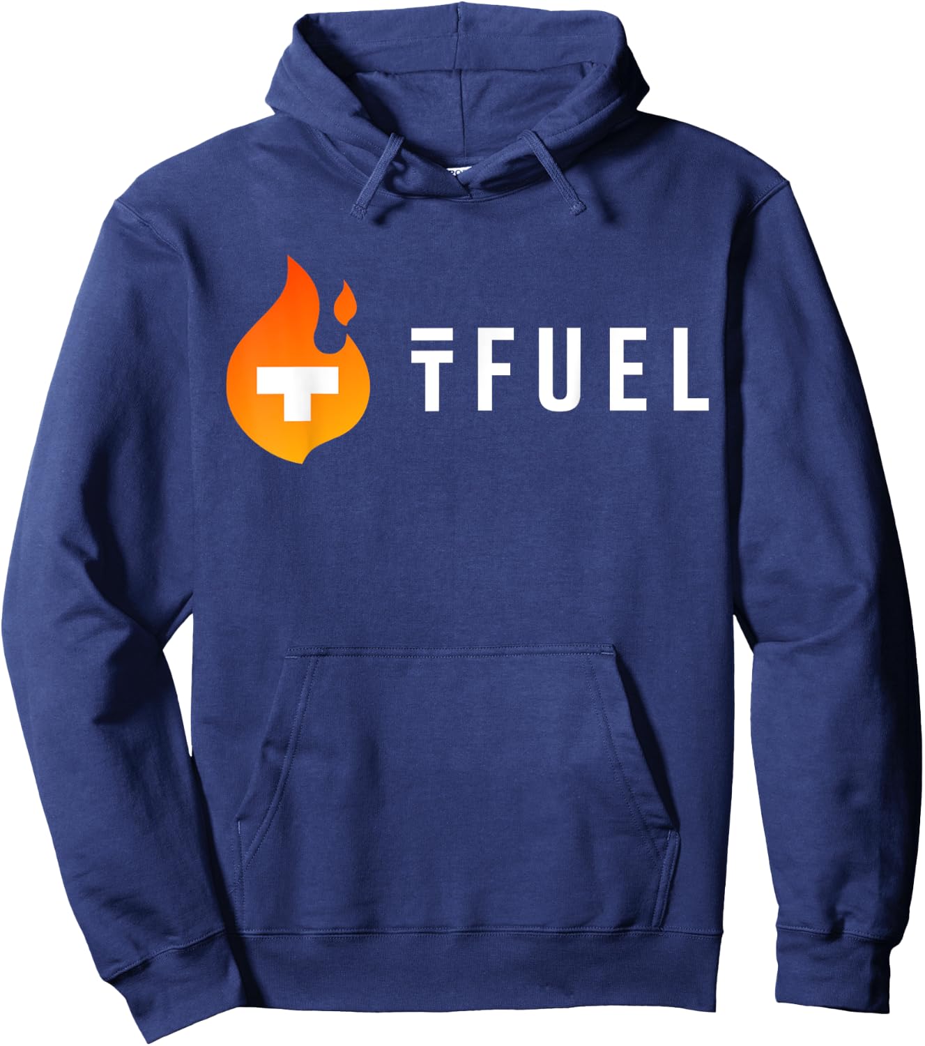 TFUEL Crypto Token Flame - Theta Fuel Coin - HODL - Dapps Hoodie - Hoodie | Navy